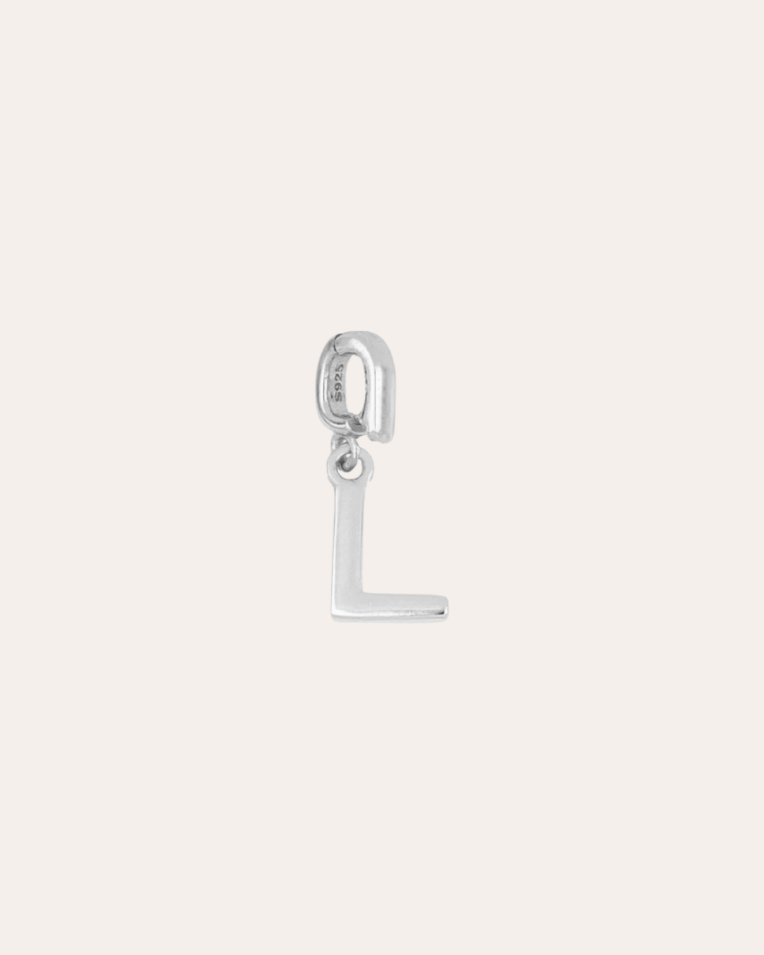 heylove CHARM CHARM INICIAL LISA PLATA