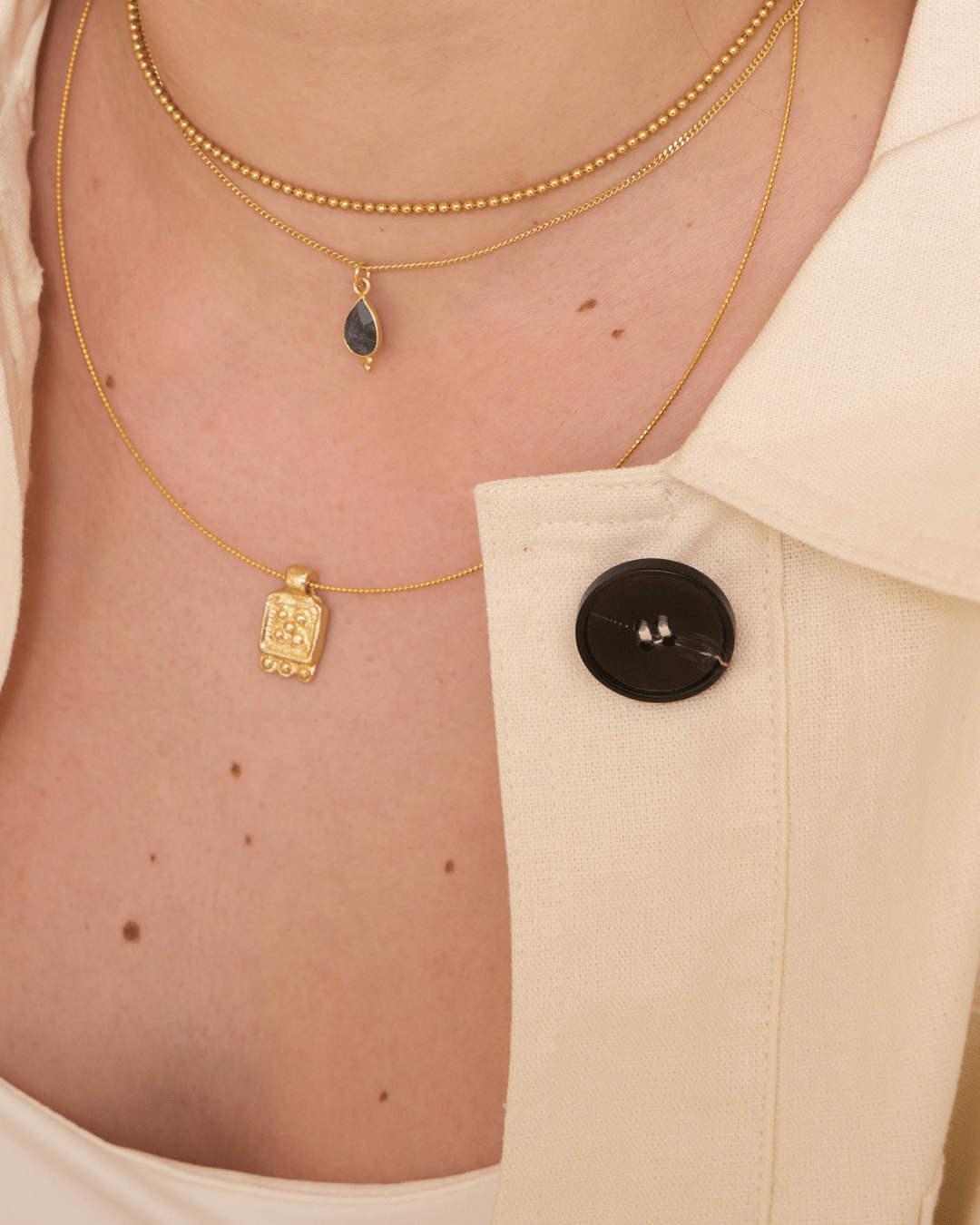 heylove COLLARES CADENA BALLS CHAIN