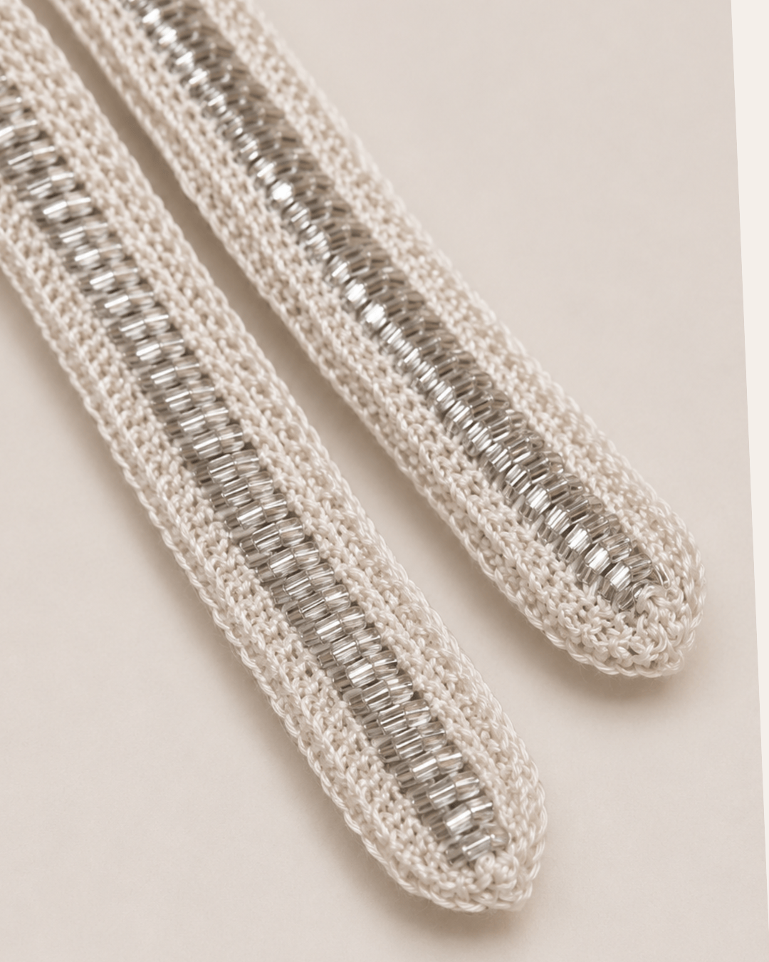 heylove COLLARES COLLAR CROCHET BLANCO