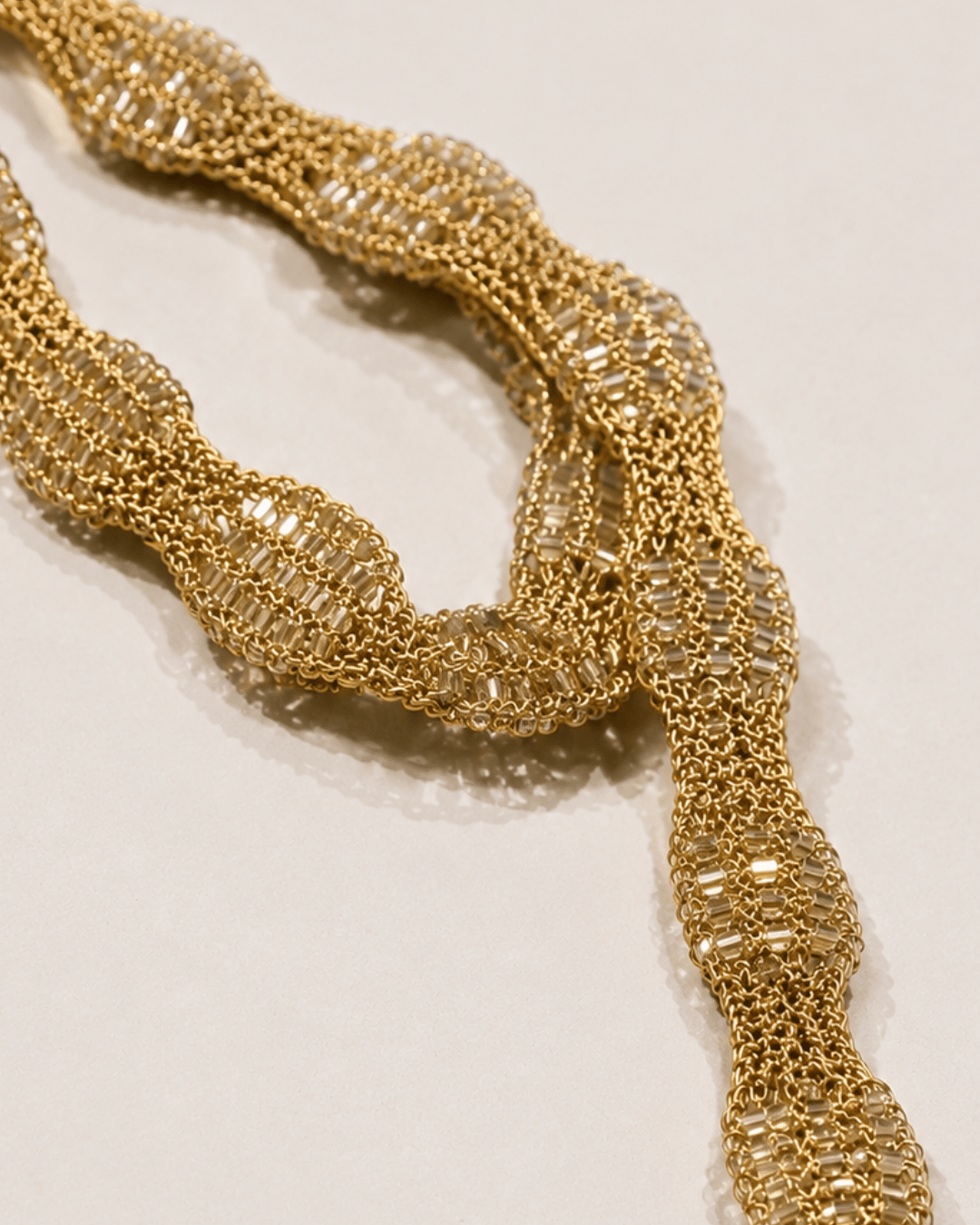 heylove COLLARES COLLAR CROCHET ORO