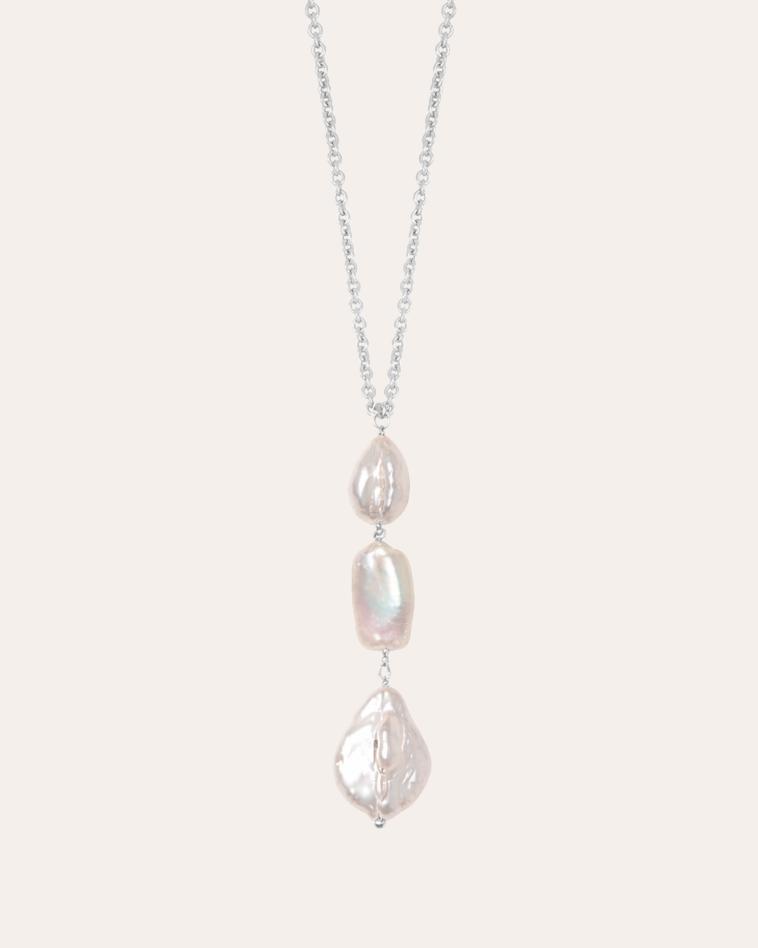 heylove COLLARES COLLAR LARIAT PERLA