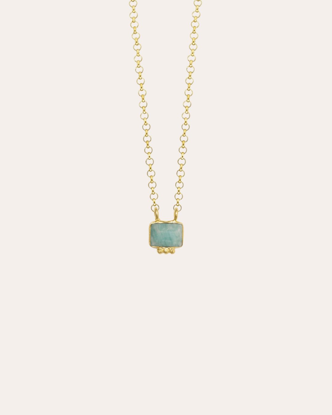 heylove COLLARES COLLAR MINERAL CUADRADO