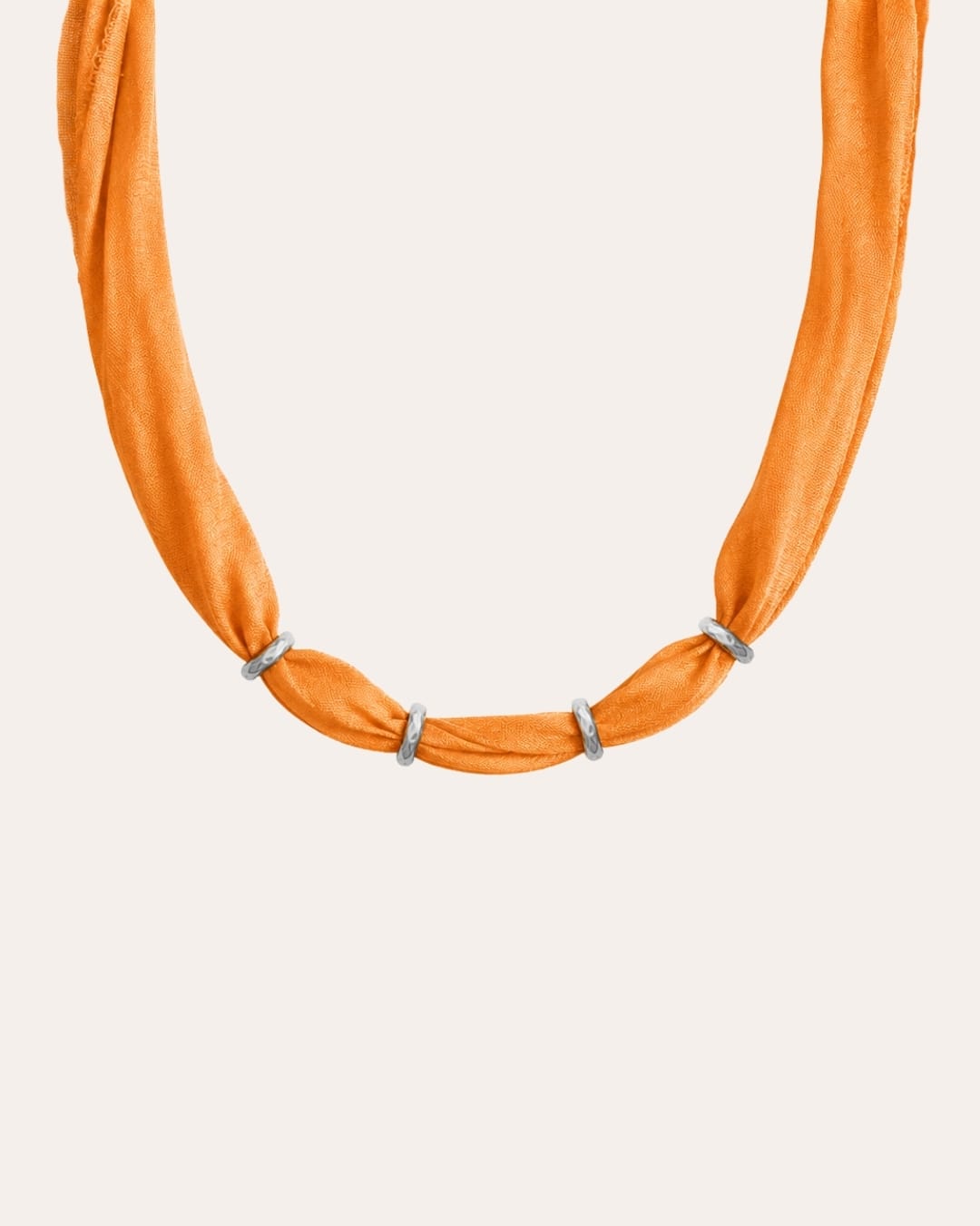 heylove COLLARES SEDA PARA PERSONALIZAR NARANJA