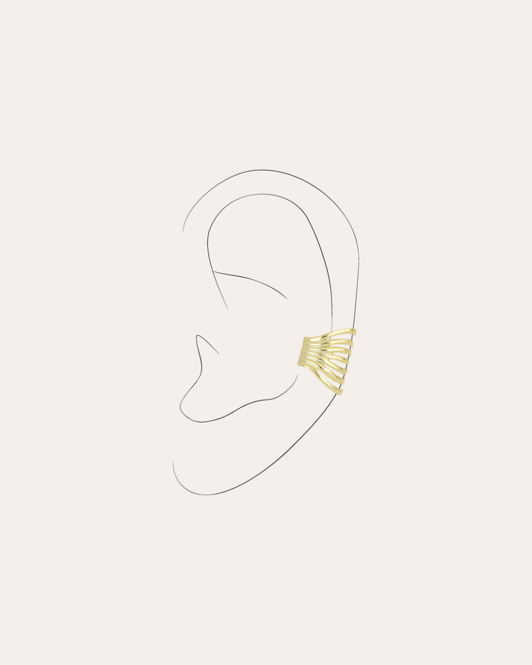 heylove EARCUFF EAR CUFF BIG RIVER