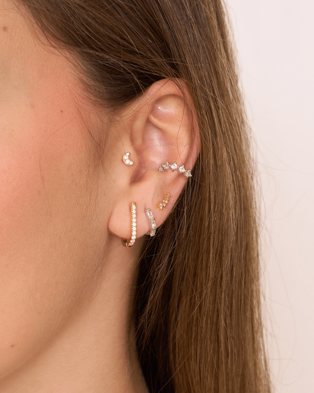 heylove EARCUFF EAR CUFF ROMBO CZ
