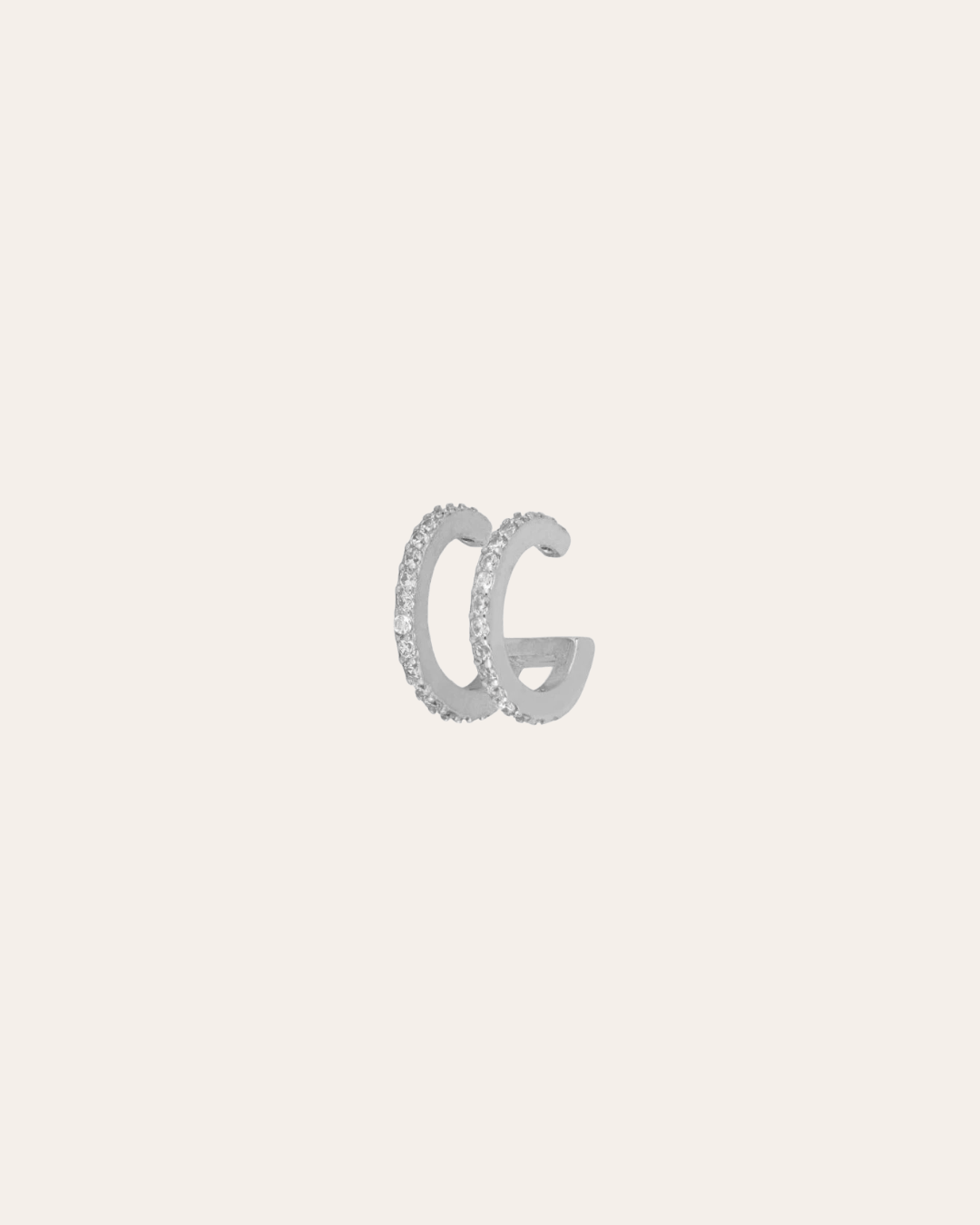 heylove EARCUFF EAR CUFF TWO LINES CZ