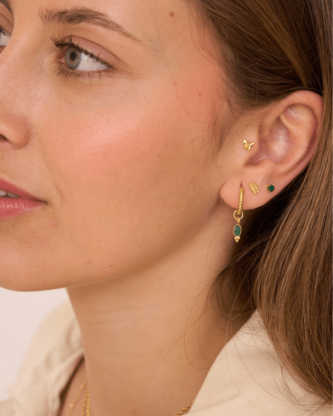 heylove PENDIENTES PENDIENTES DOT MINERAL