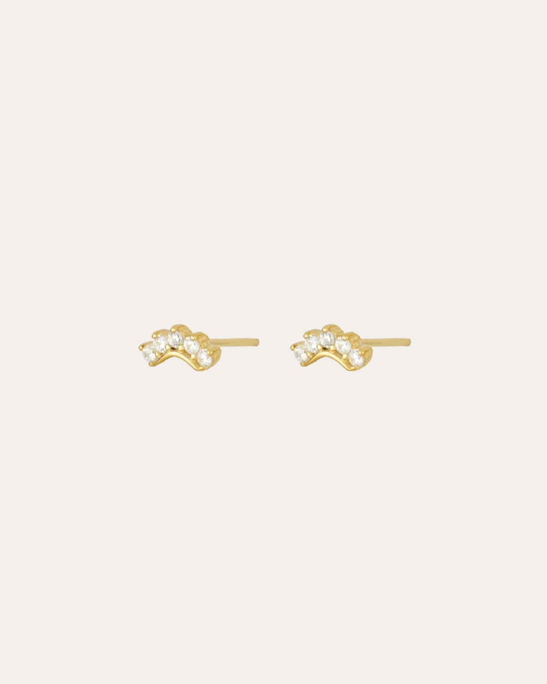 heylove PENDIENTES PENDIENTES HALF OVAL