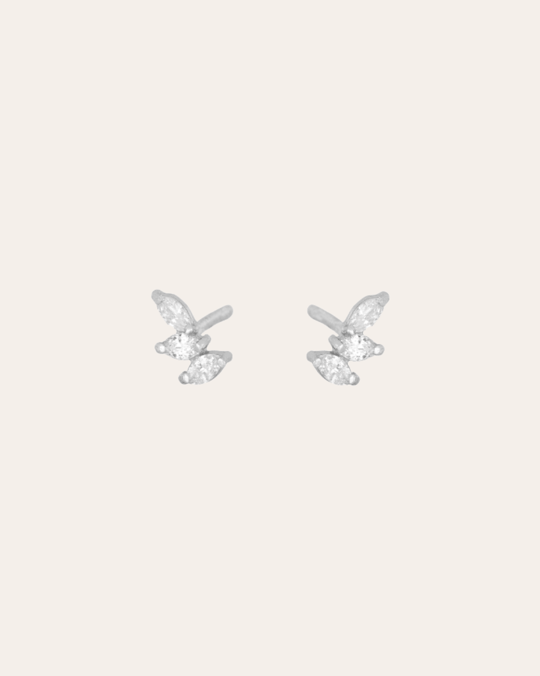 heylove PENDIENTES PENDIENTES MEDIA FLOR