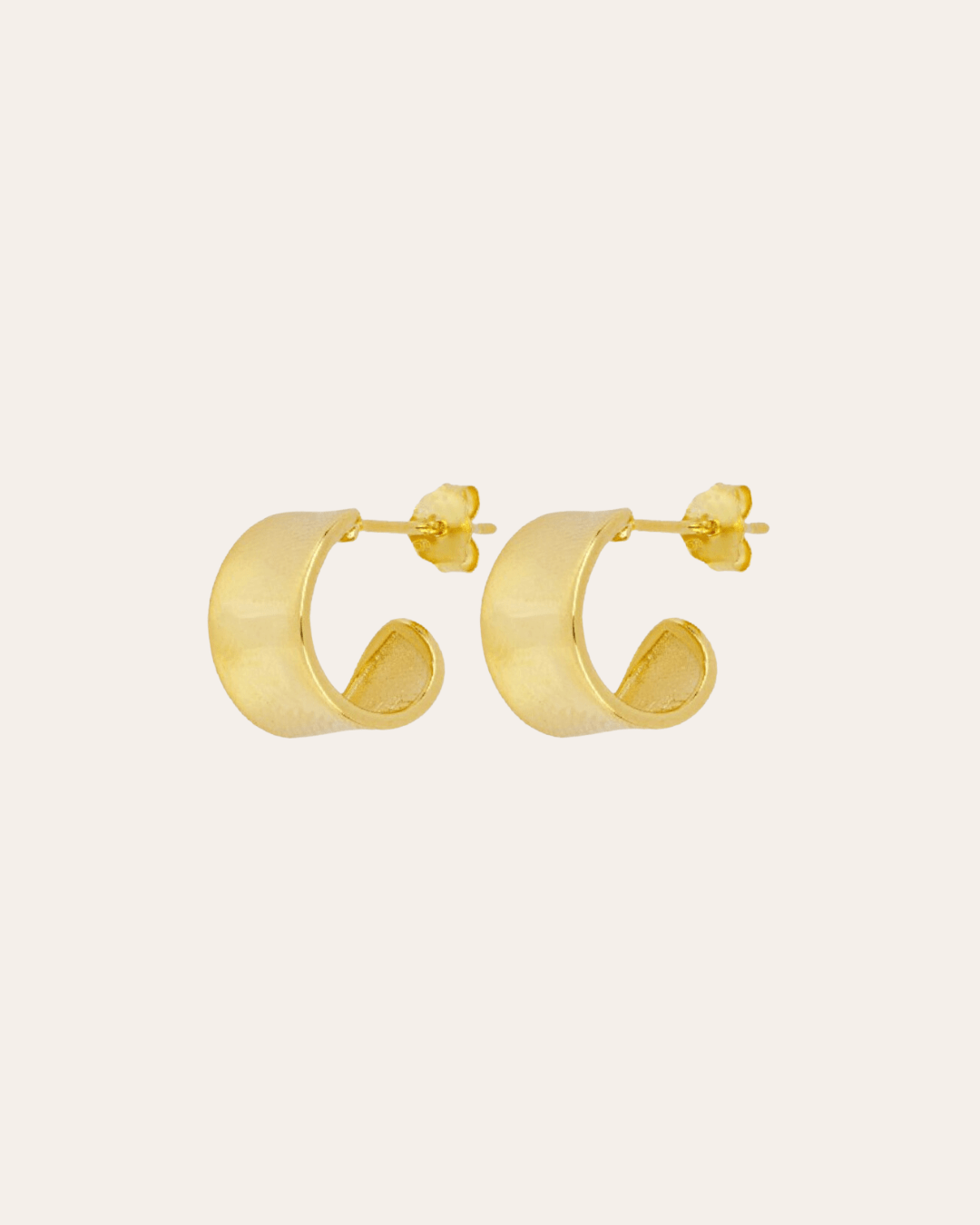 heylove PENDIENTES PENDIENTES MINI FLAT HOOPS