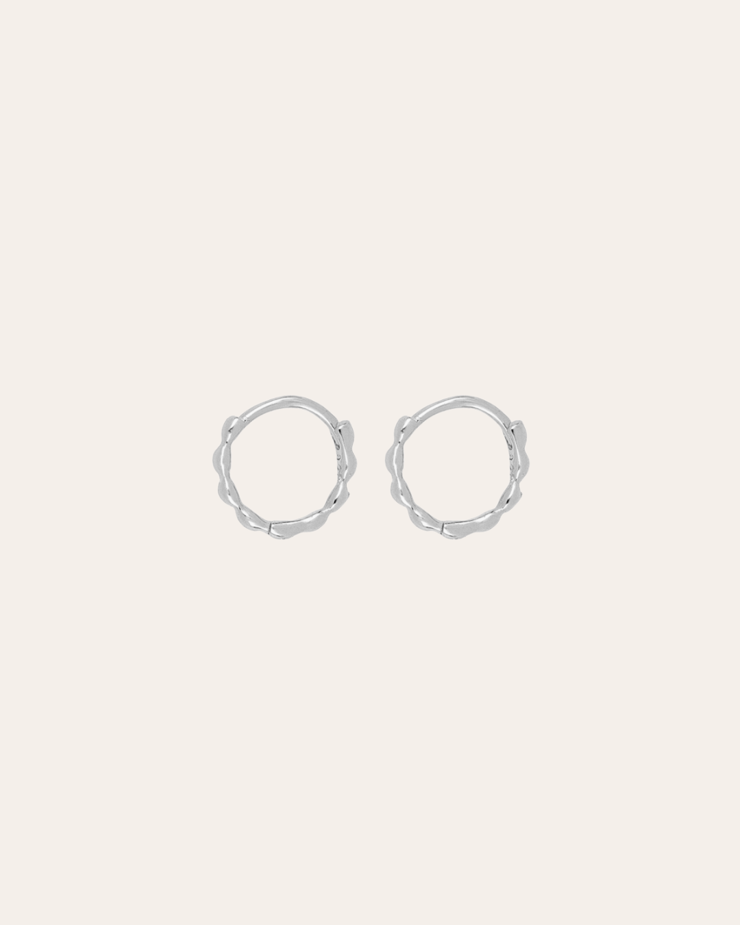 heylove PENDIENTES PENDIENTES MINI GRAIN HOOPS