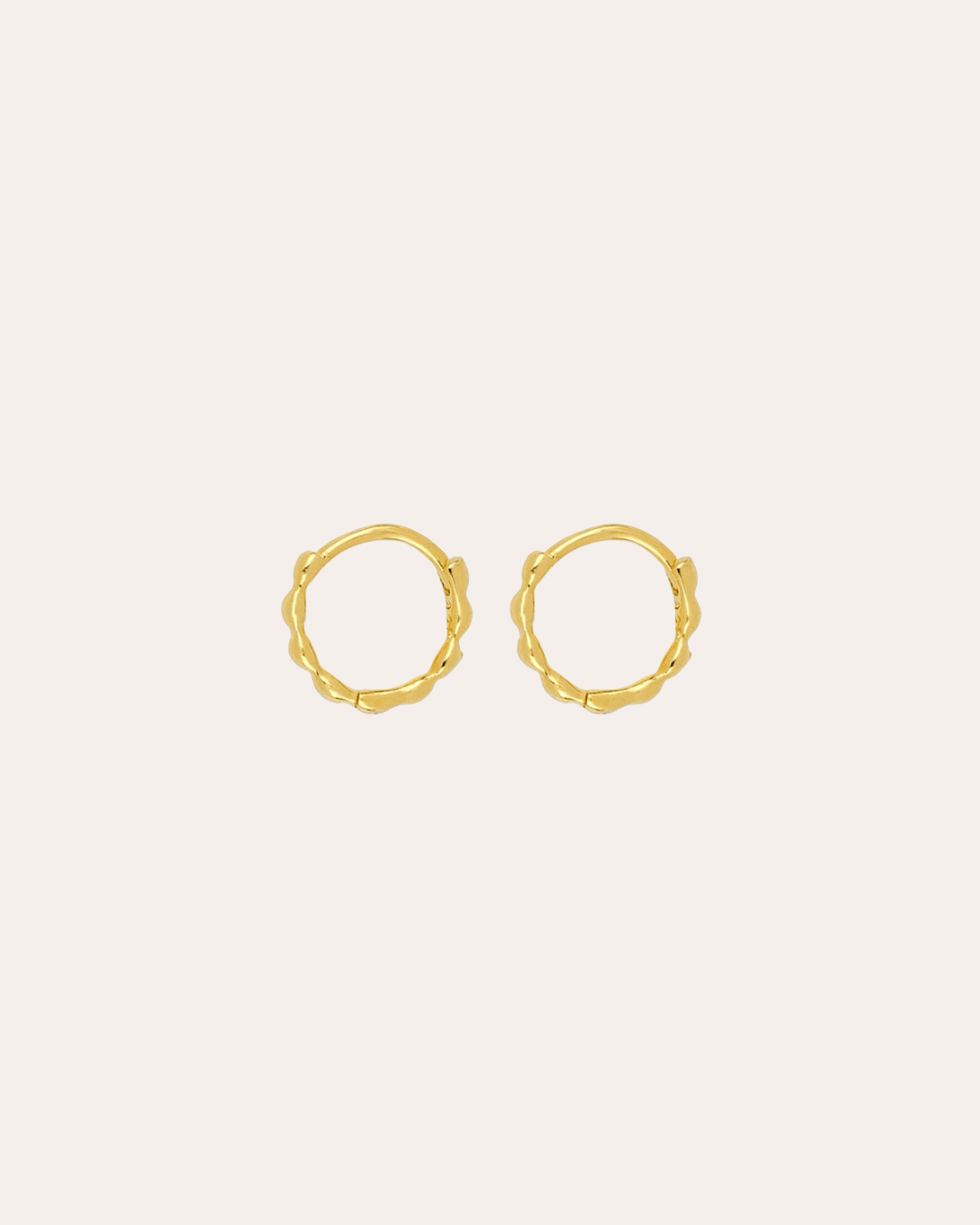 heylove PENDIENTES PENDIENTES MINI GRAIN HOOPS
