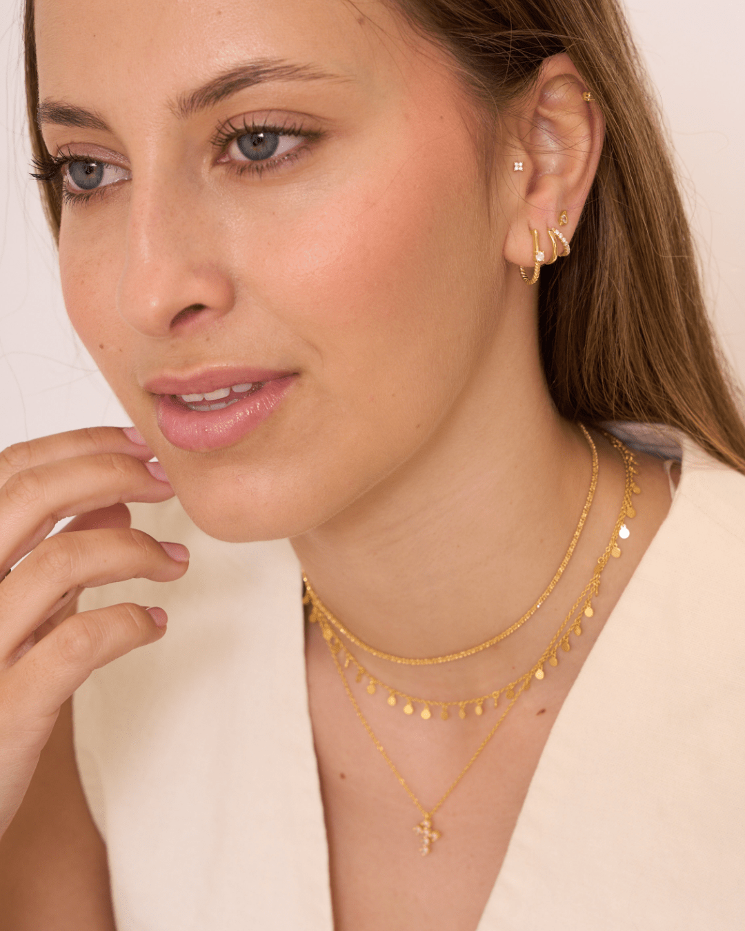 heylove PENDIENTES PENDIENTES VINTAGE RECTANGLE HOOPS