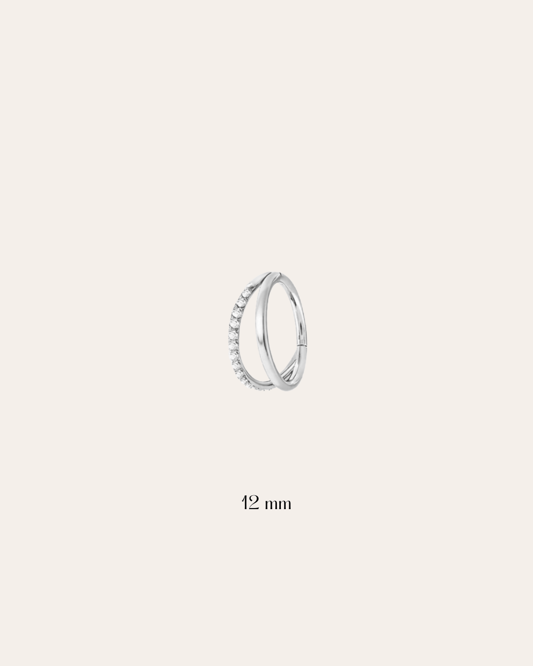 heylove PIERCING PIERCING BASIC Y RIVIERE 10/12 MM