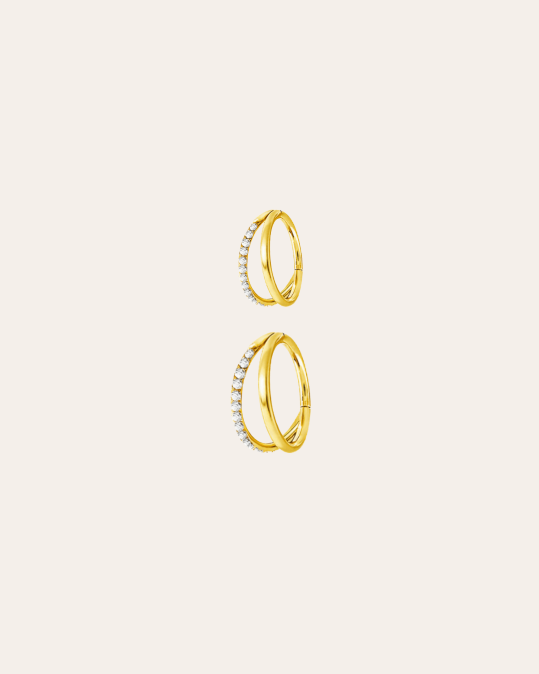 heylove PIERCING PIERCING BASIC Y RIVIERE 10/12 MM