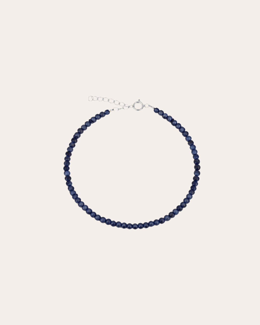 heylove PULSERAS PULSERA MINERAL ZAFIRO 2 MM
