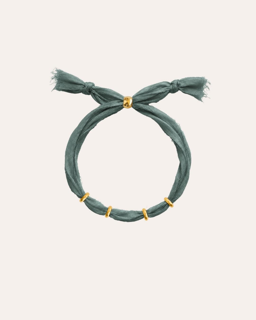 heylove PULSERAS PULSERA SEDA PARA PERSONALIZAR VERDE LAGUNA