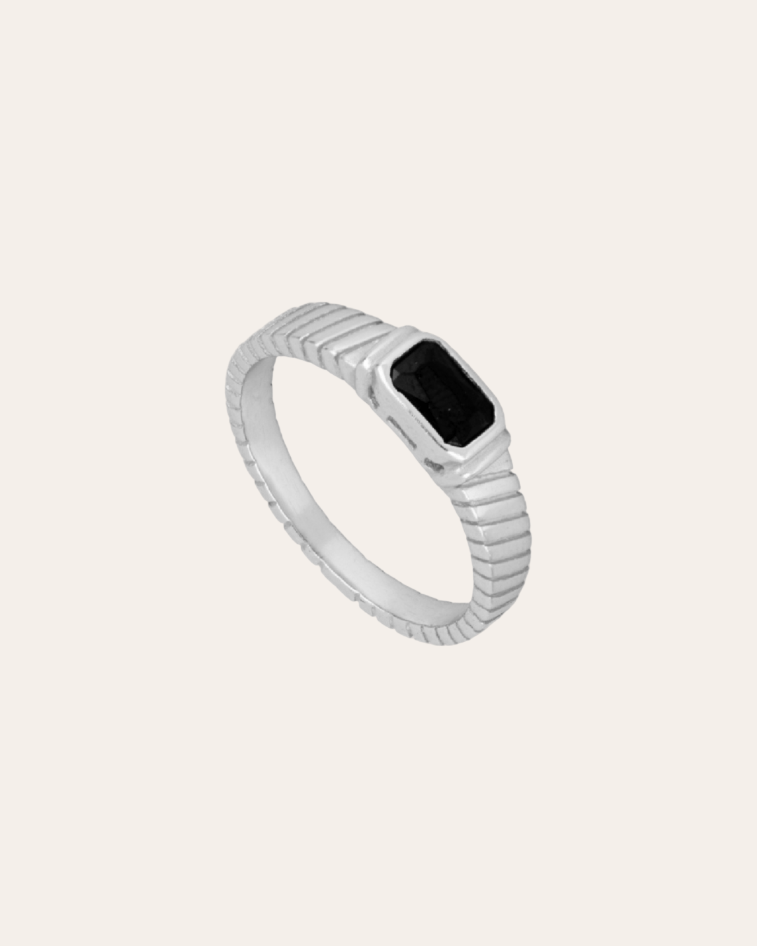 LAST CHANCEheyloveAnillo circonita negra | heylove