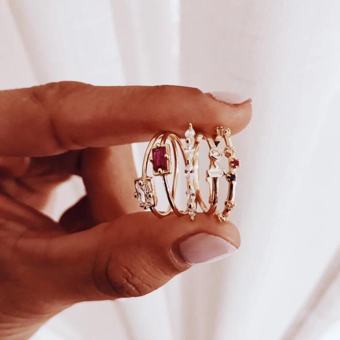LAST CHANCEheyloveAnillo CZ Drops | heylove