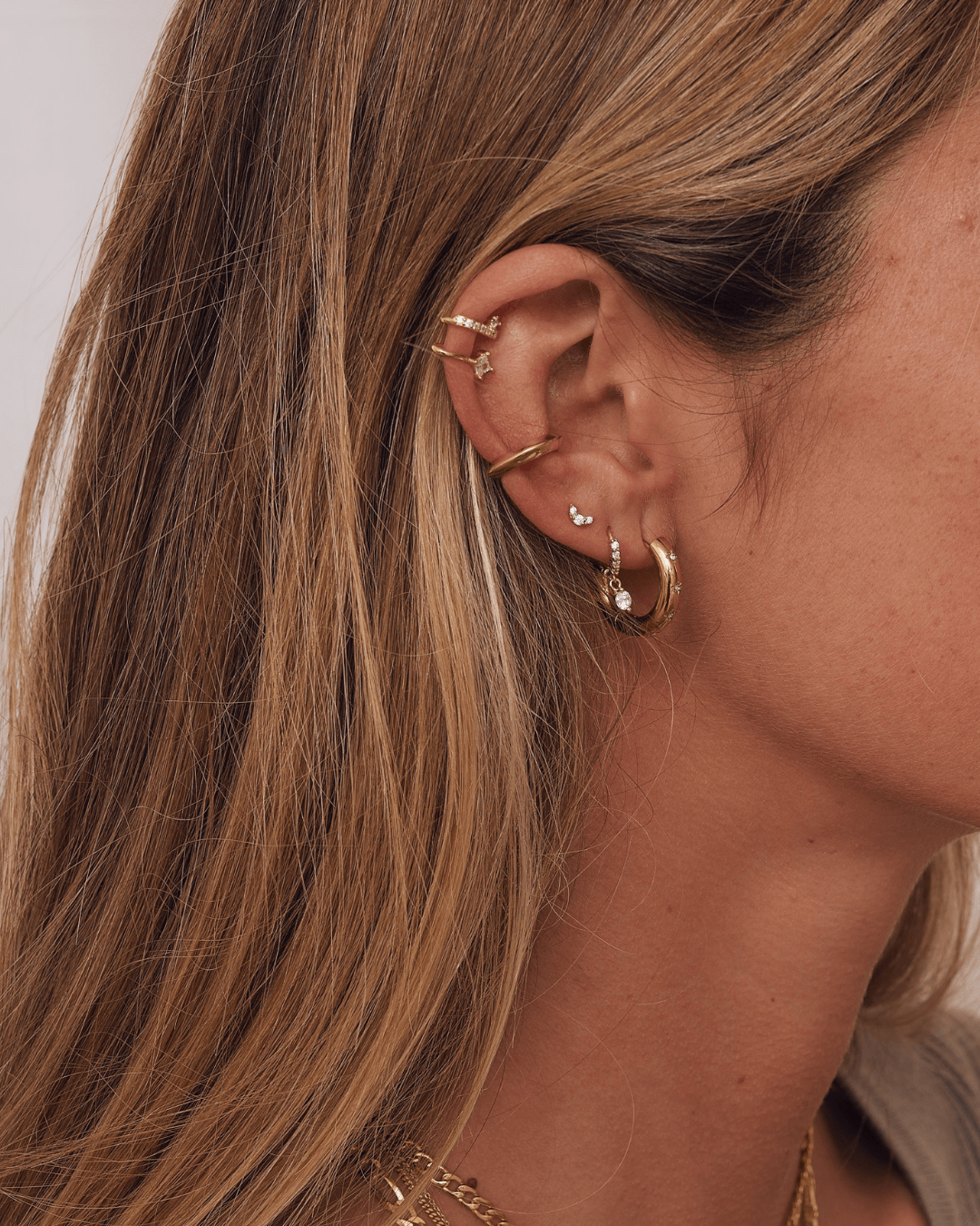 PENDIENTESheylovePendiente extra mini cz moon | heylove