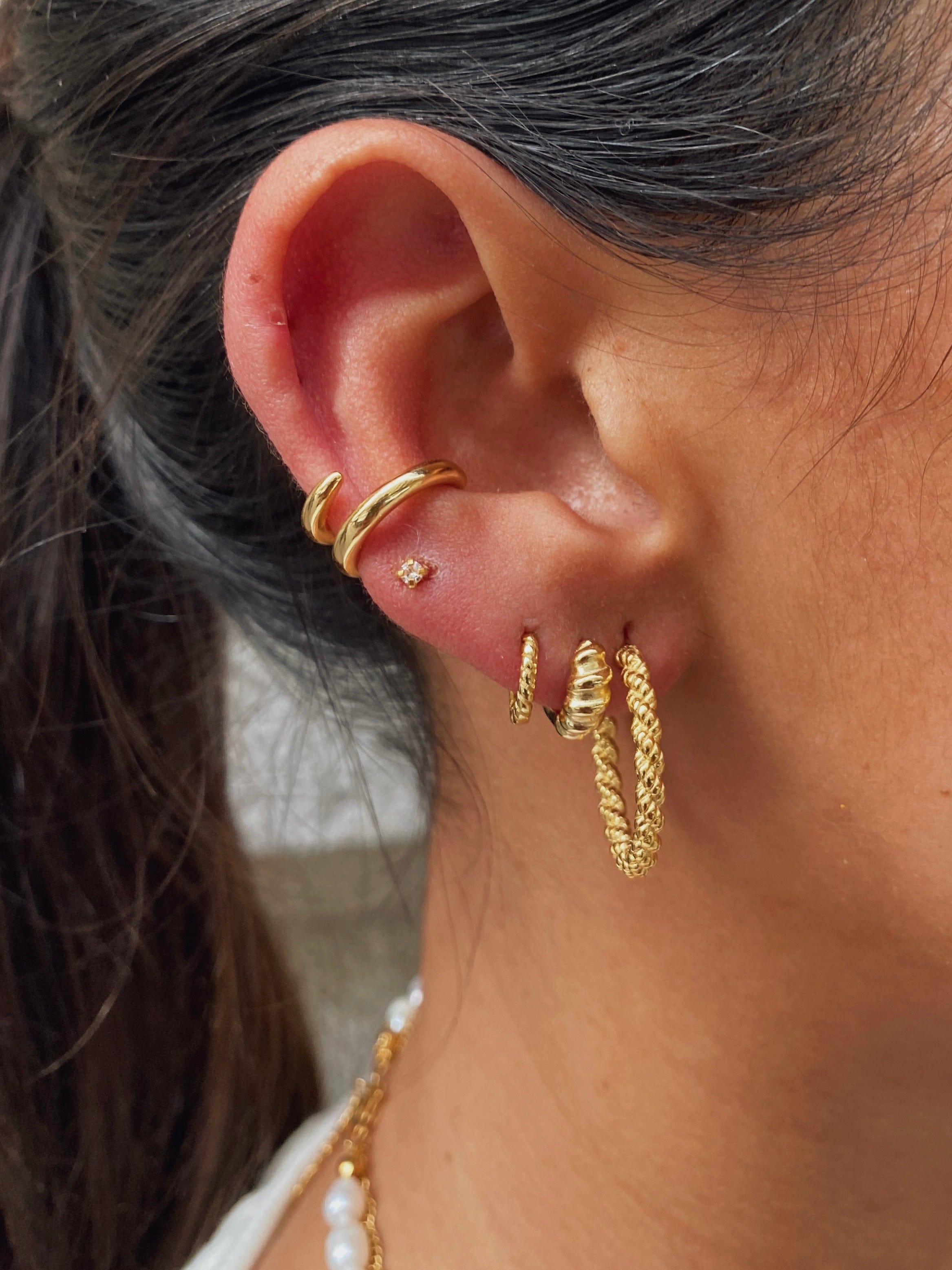 PENDIENTESheylovePendientes mini desire hoops oro | heylove
