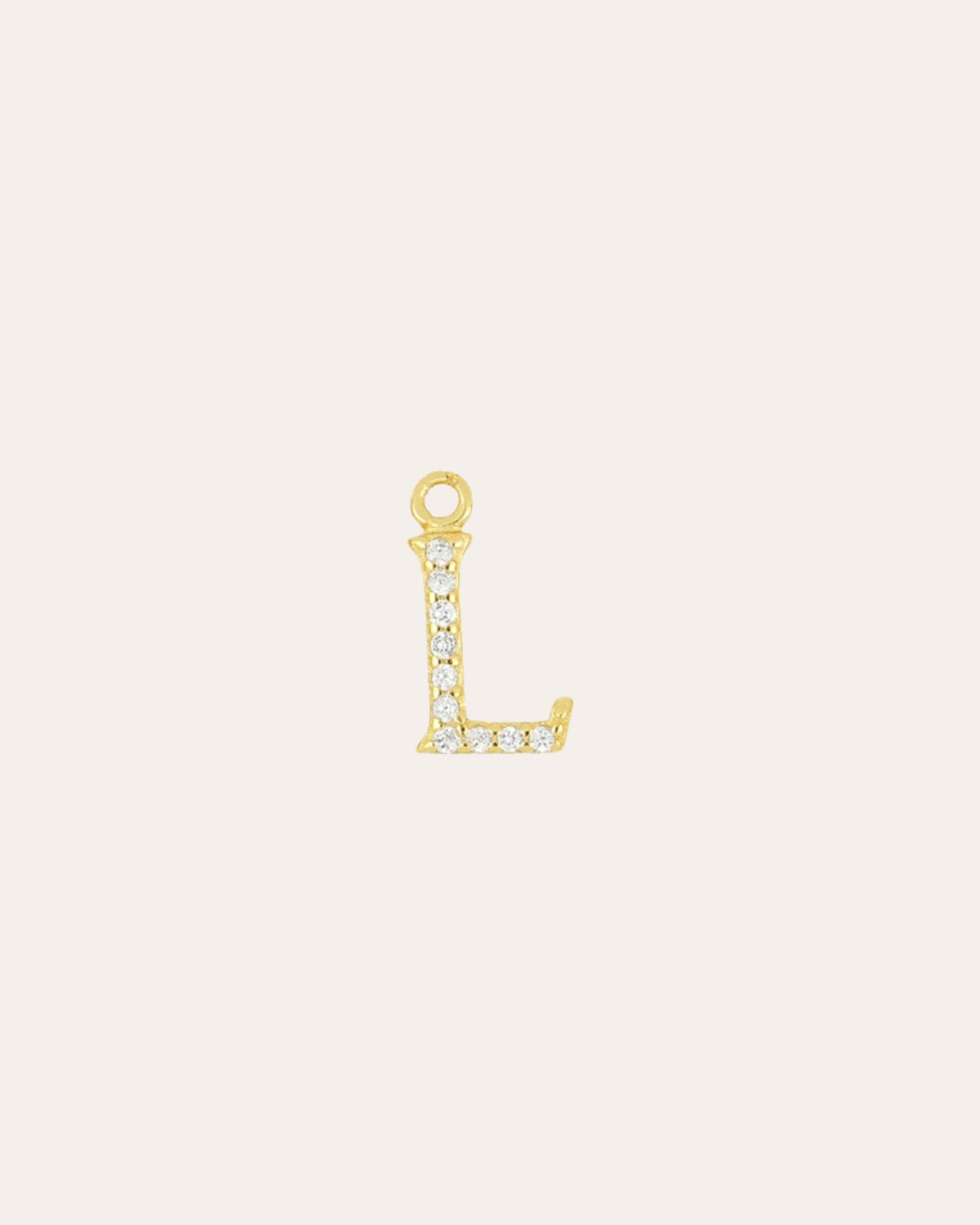 heylove CHARM CHARM INICIAL CIRCONITA ORO