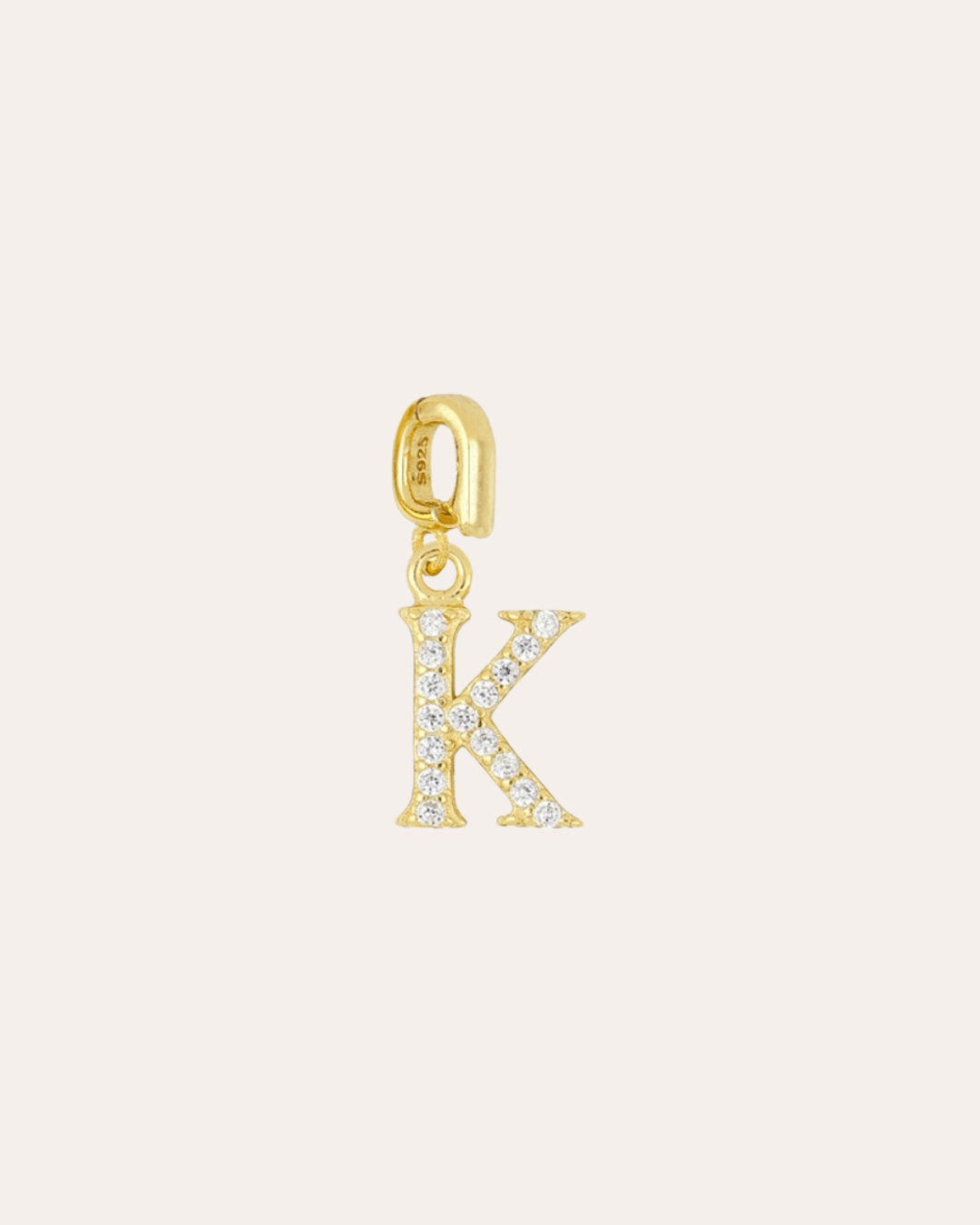 heylove CHARM CHARM INICIAL CIRCONITA ORO