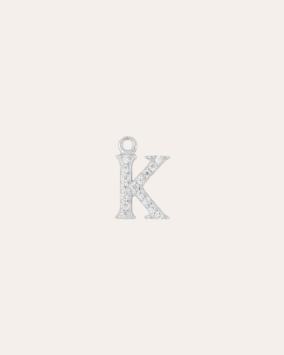 heylove CHARM CHARM INICIAL CIRCONITA PLATA