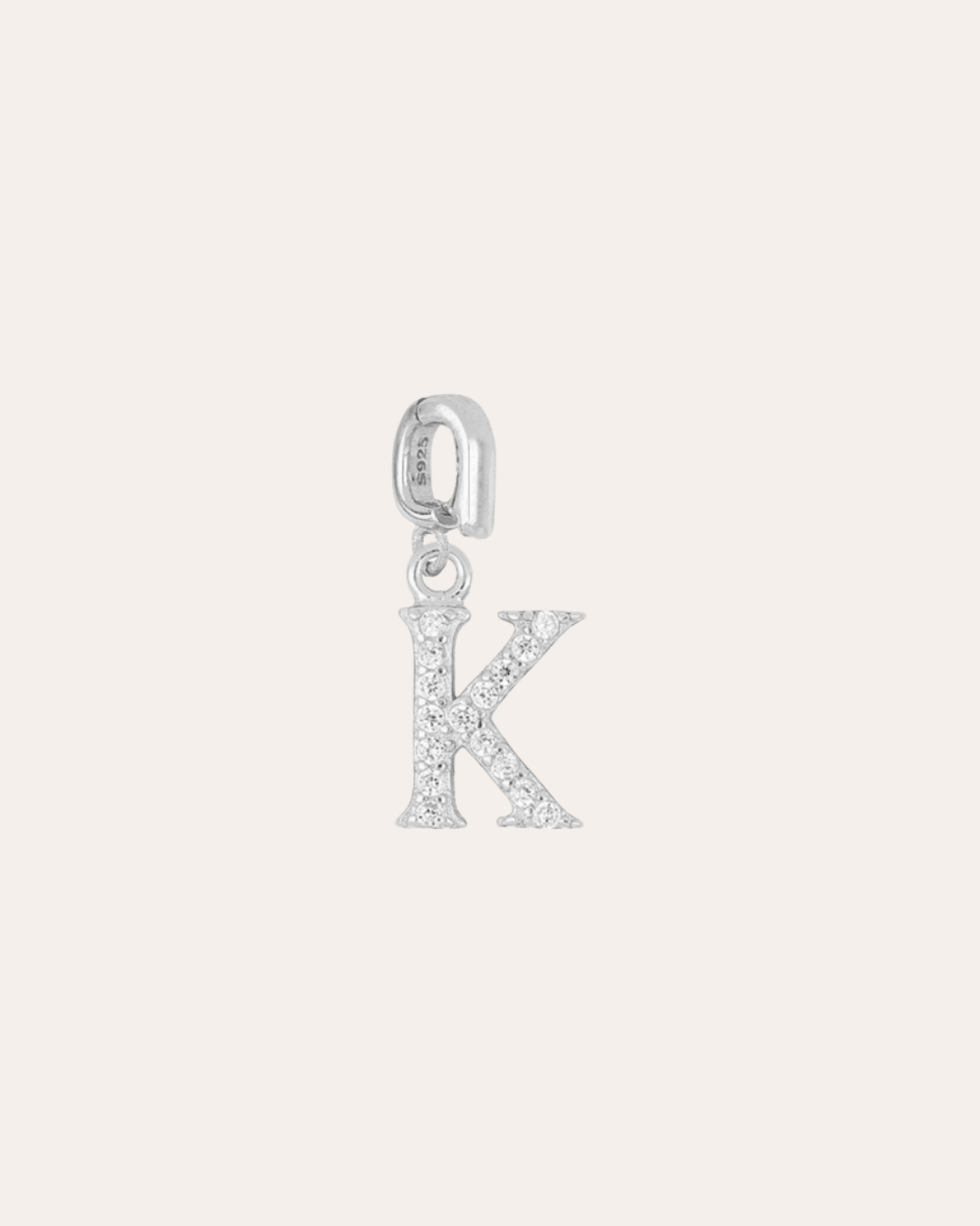 heylove CHARM CHARM INICIAL CIRCONITA PLATA