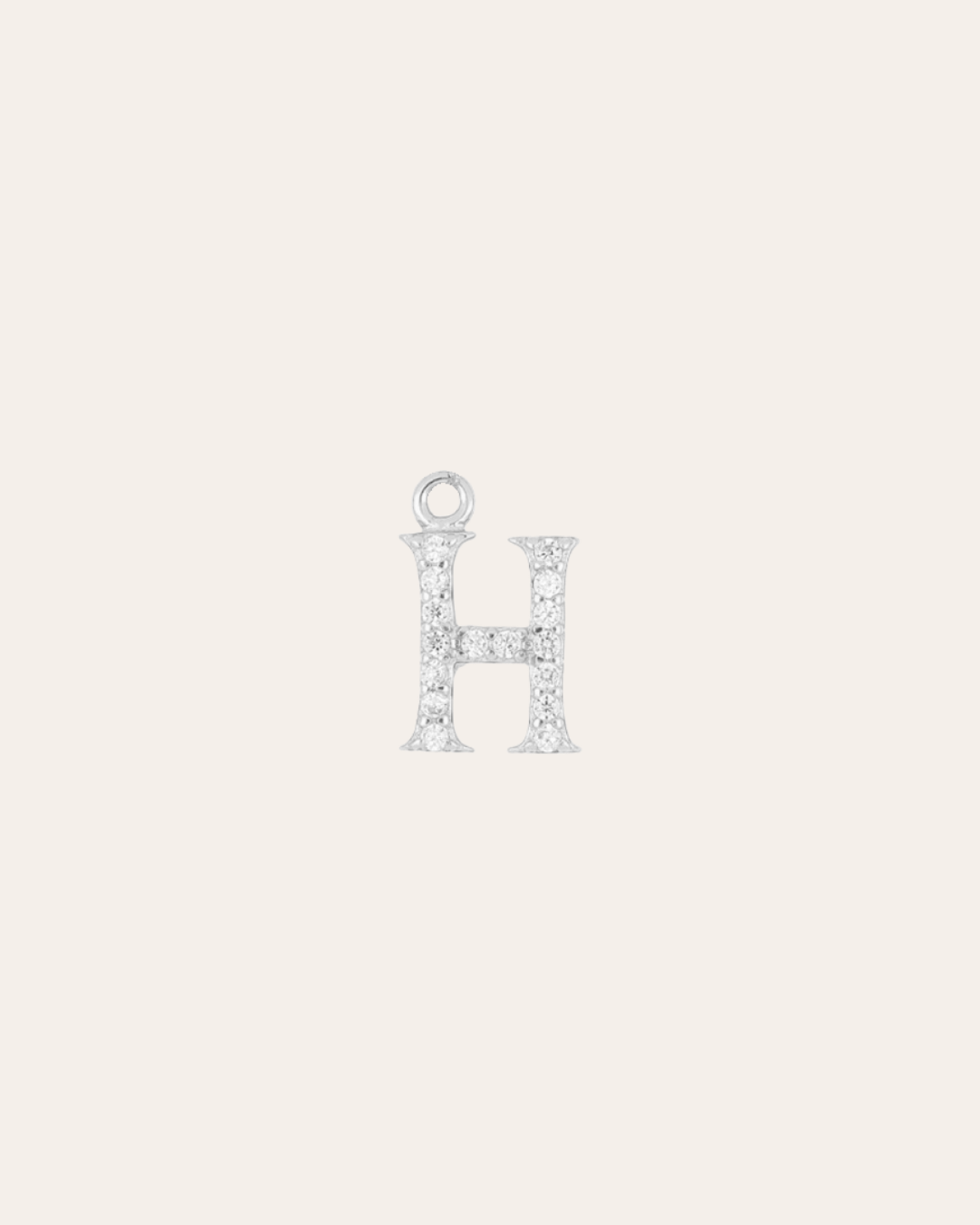 heylove CHARM CHARM INICIAL CIRCONITA PLATA