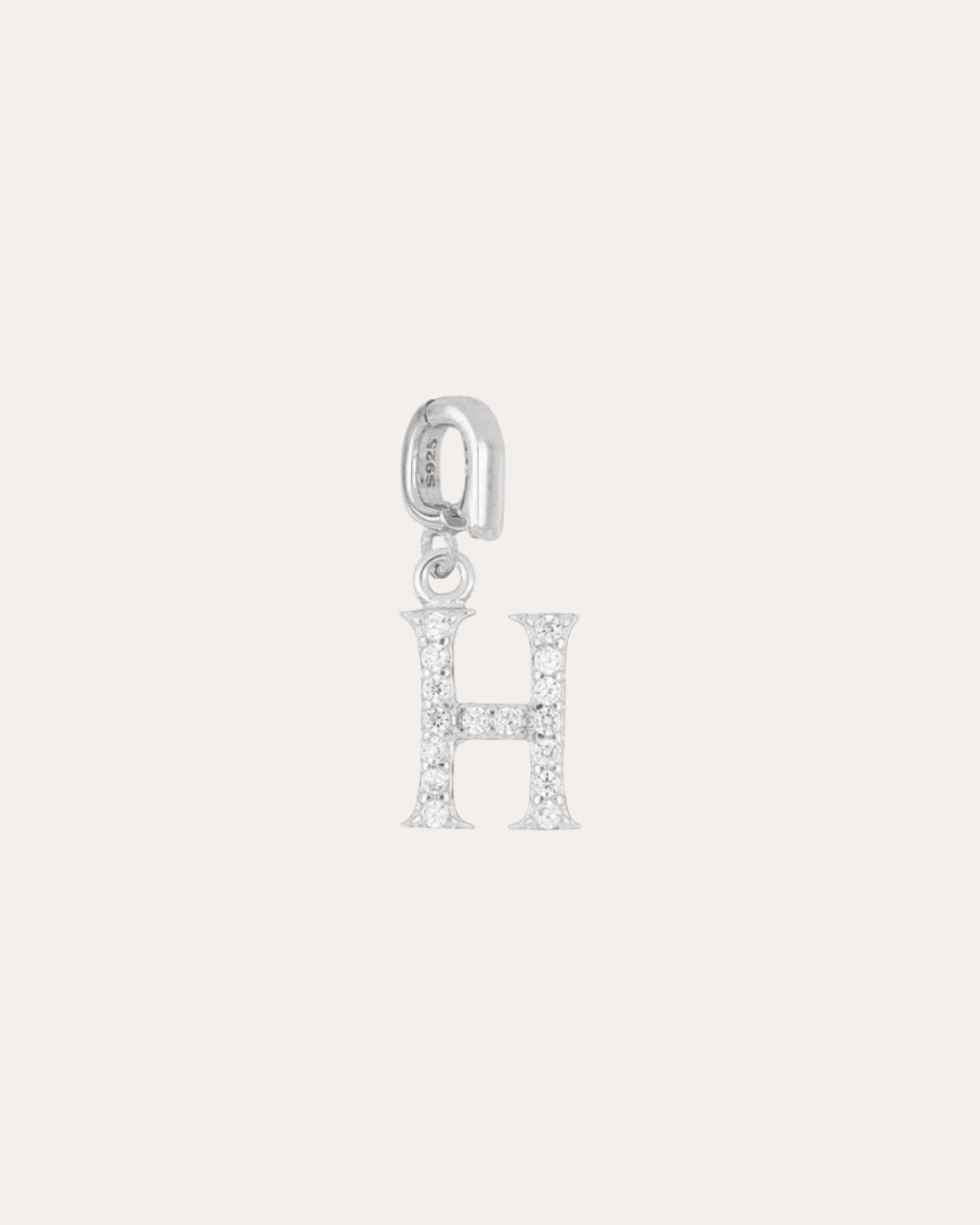 heylove CHARM CHARM INICIAL CIRCONITA PLATA