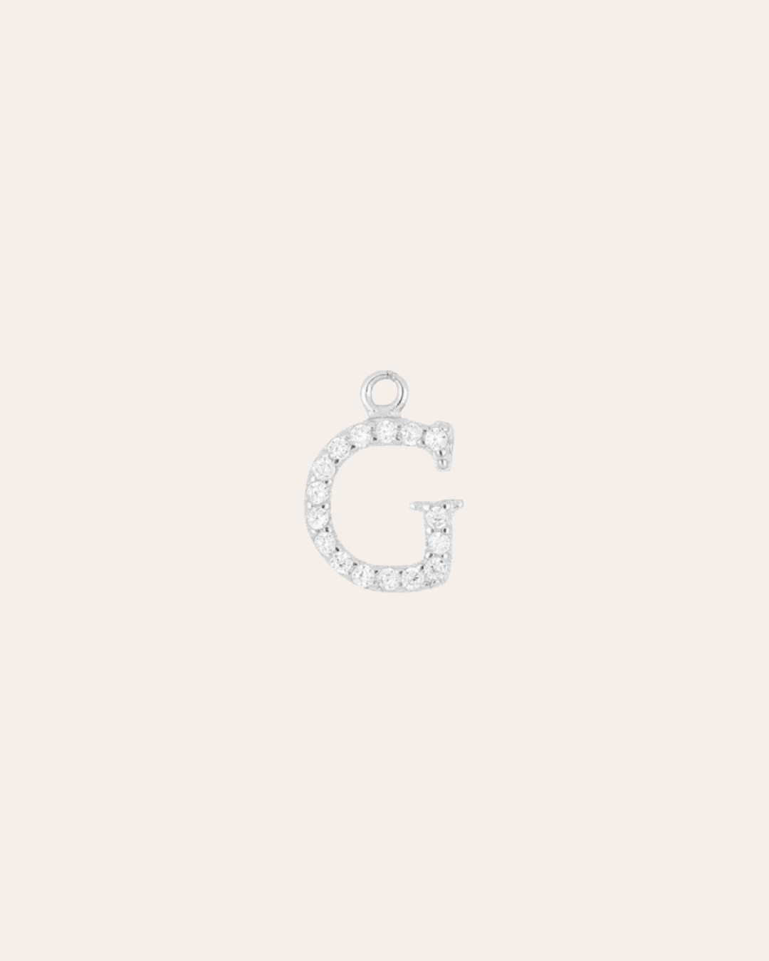 heylove CHARM CHARM INICIAL CIRCONITA PLATA