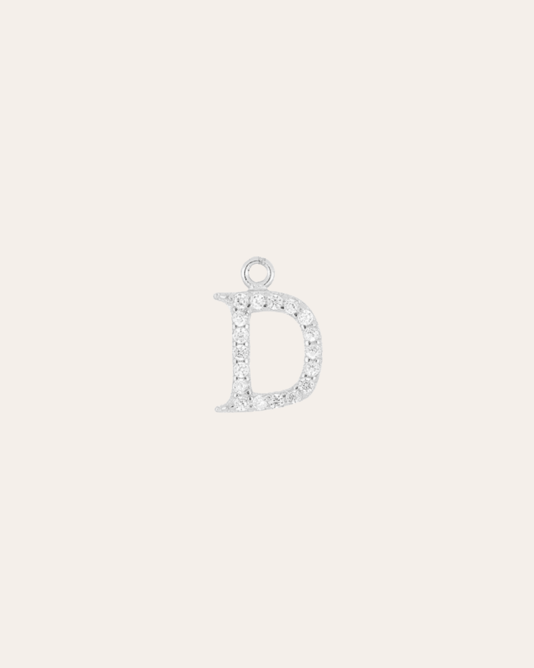 heylove CHARM CHARM INICIAL CIRCONITA PLATA