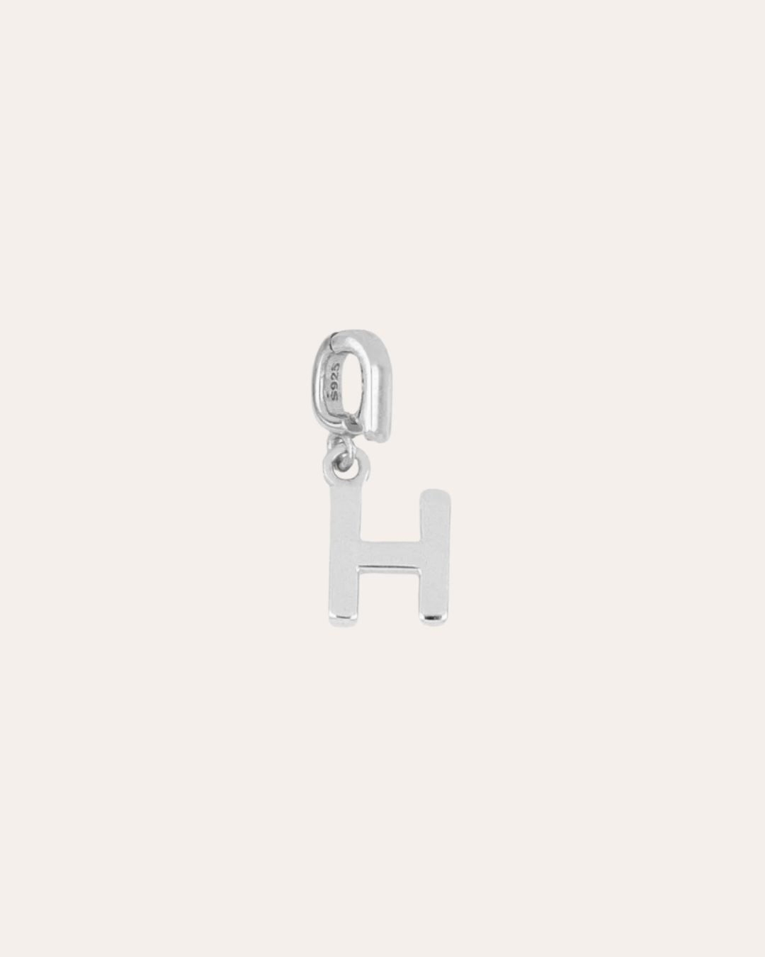heylove CHARM CHARM INICIAL LISA PLATA