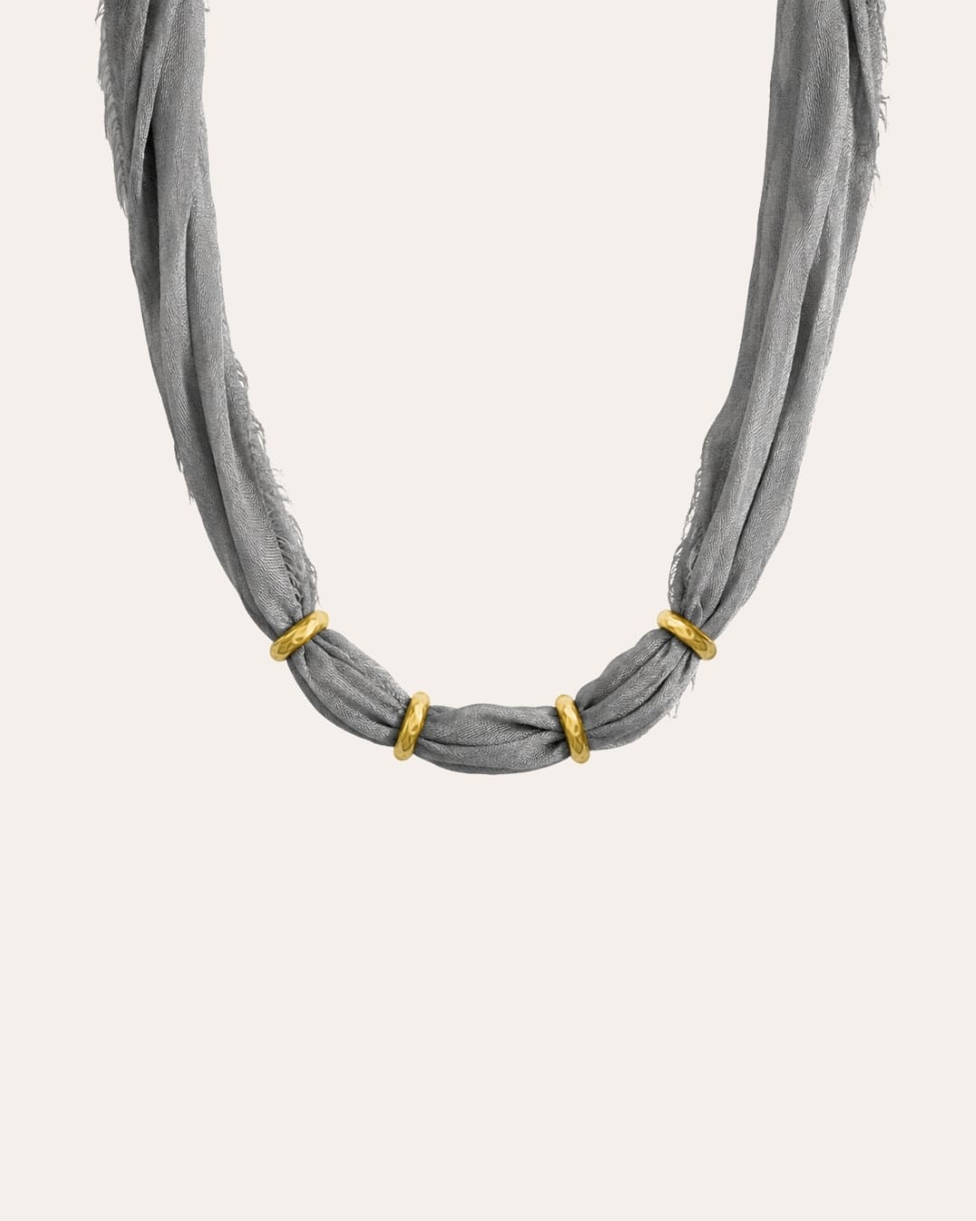 heylove COLLAR SEDA PARA PERSONALIZAR ANTRACITA