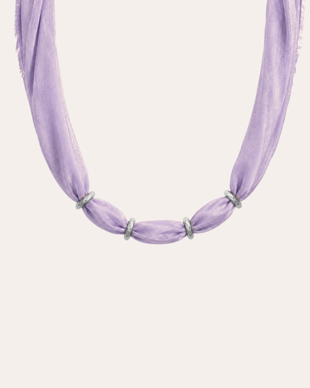 heylove COLLAR SEDA PARA PERSONALIZAR LAVANDA