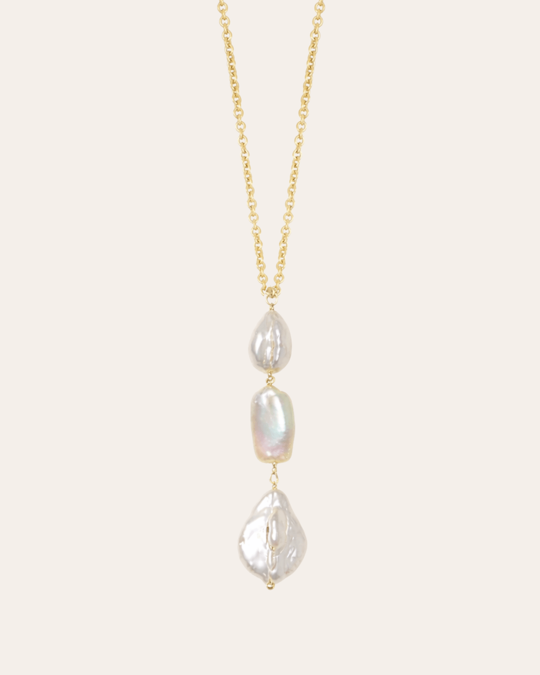 heylove COLLARES COLLAR LARIAT PERLA