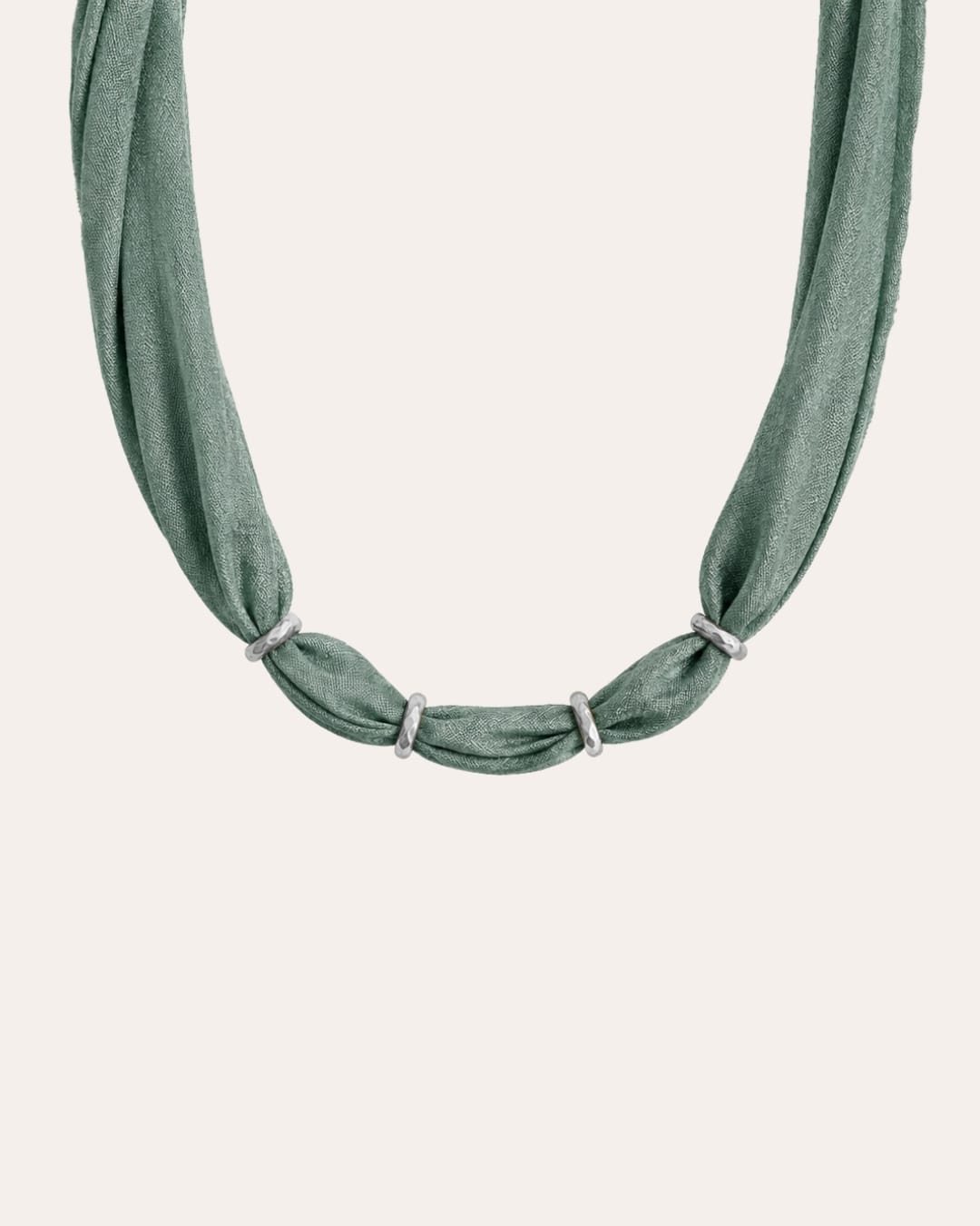 heylove COLLARES COLLAR SEDA PARA PERSONALIZAR VERDE LAGUNA