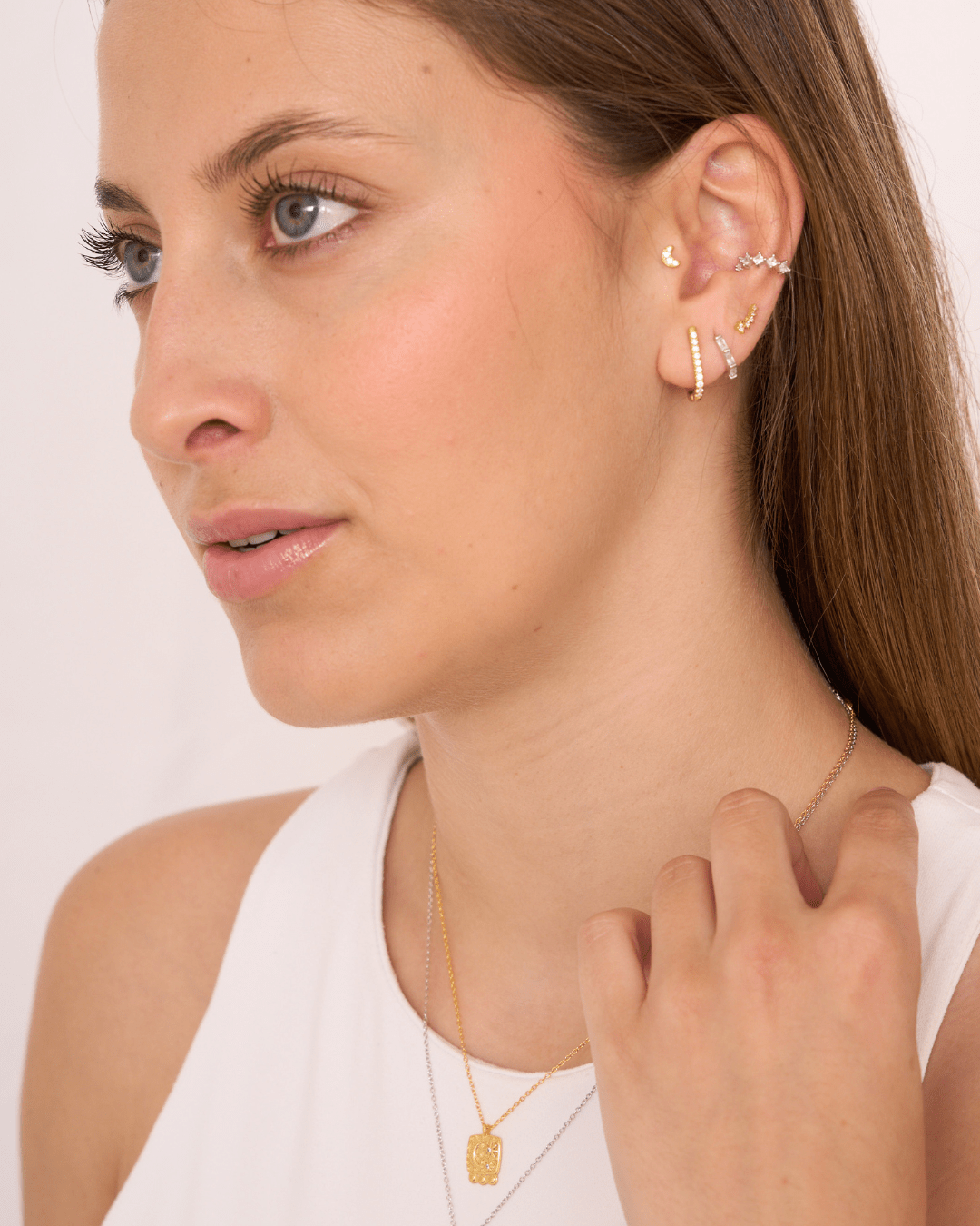 heylove EARCUFF EAR CUFF ROMBO CZ