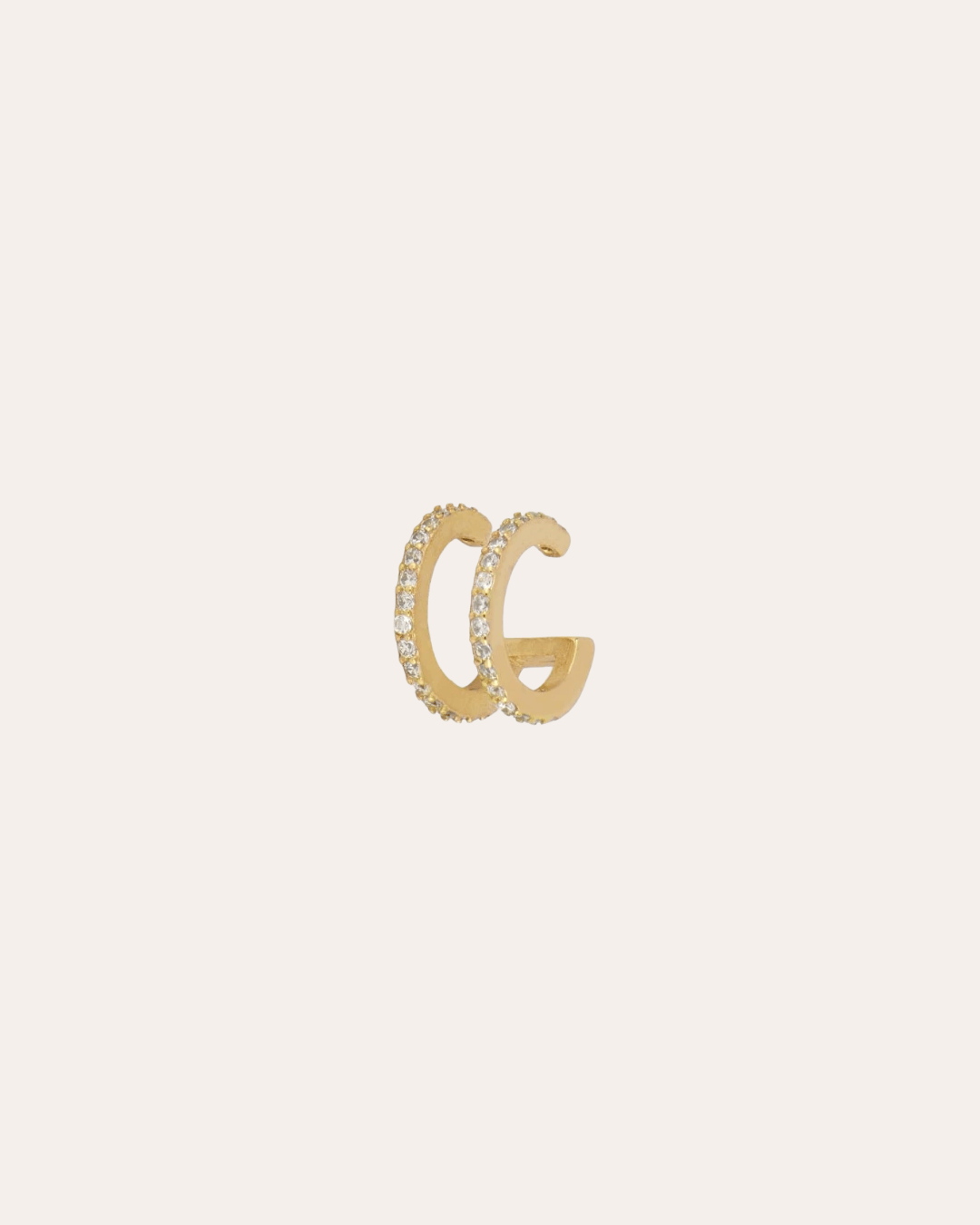 heylove EARCUFF EAR CUFF TWO LINES CZ