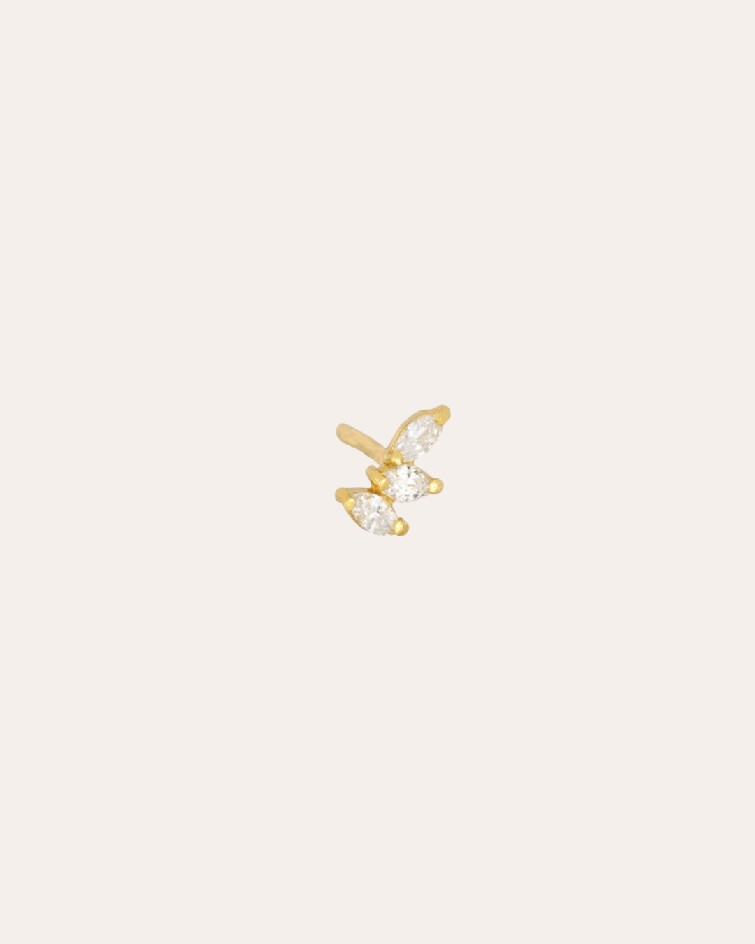 heylove PENDIENTES PENDIENTES MEDIA FLOR
