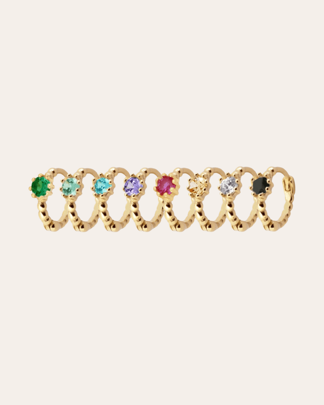 heylove PENDIENTES PENDIENTES MINI HOOPS DOT