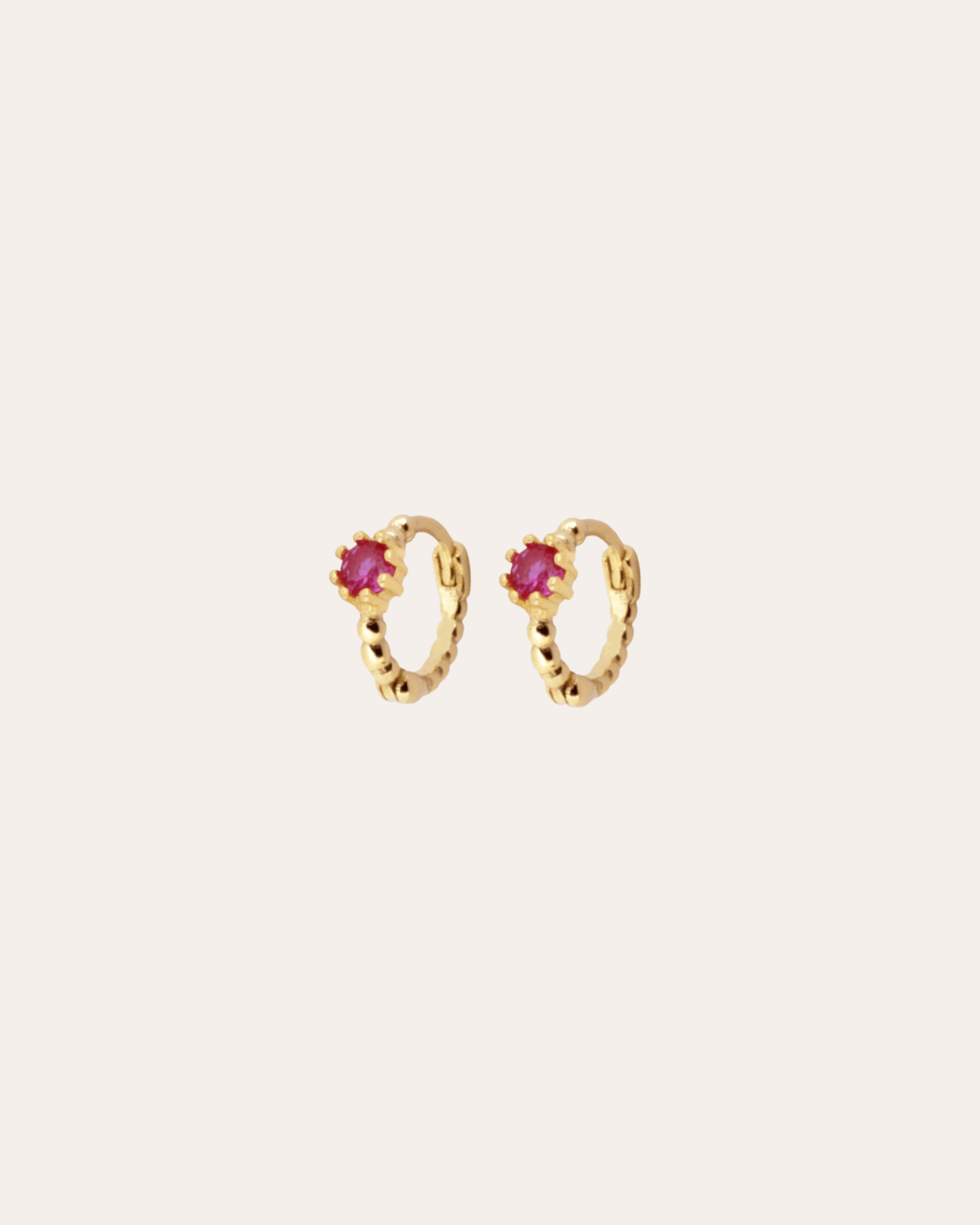 heylove PENDIENTES PENDIENTES MINI HOOPS DOT