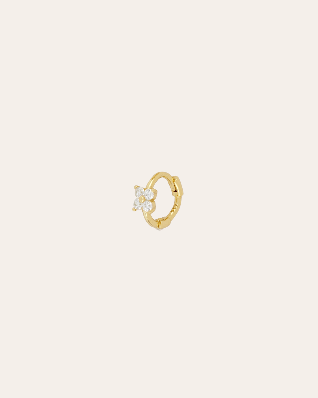 heylove PENDIENTES PENDIENTES MINI HOOPS SQUARE CZ