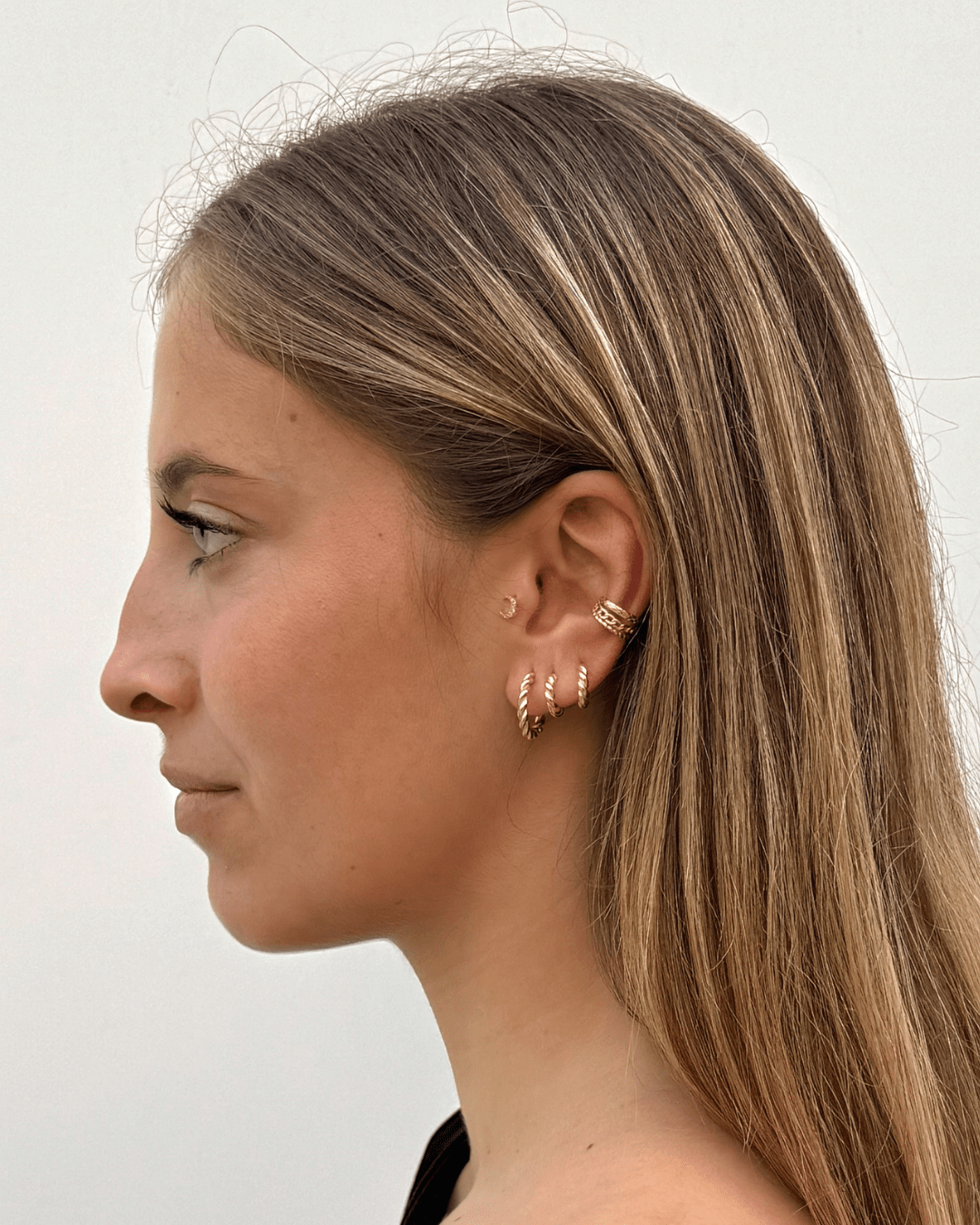 heylove PENDIENTES PENDIENTES ROPE HOOPS