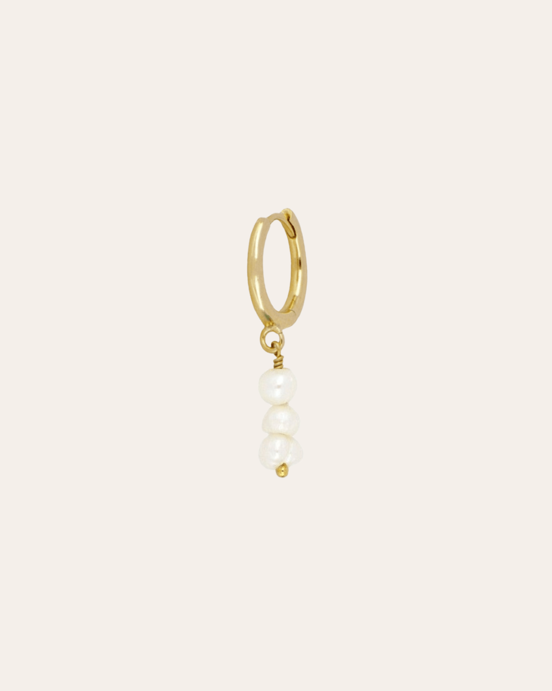 heylove PENDIENTES PENDIENTES TRIPLE PERLA