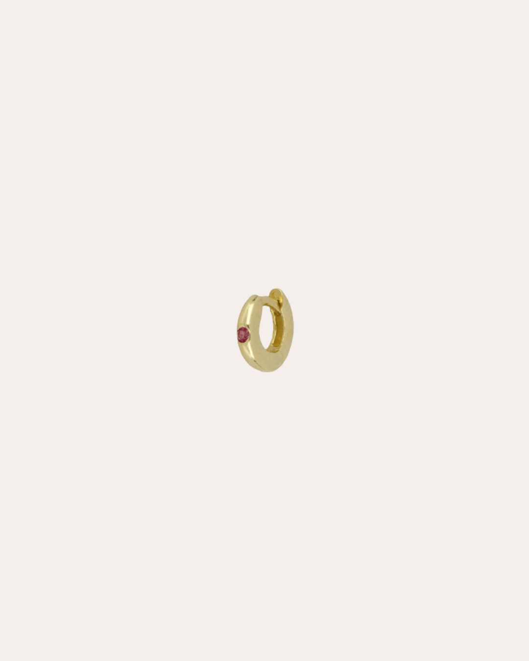 PIERCINGheylovePENDIENTES EXTRA MINI HOOPS DOT 8 MM | HEYLOVE