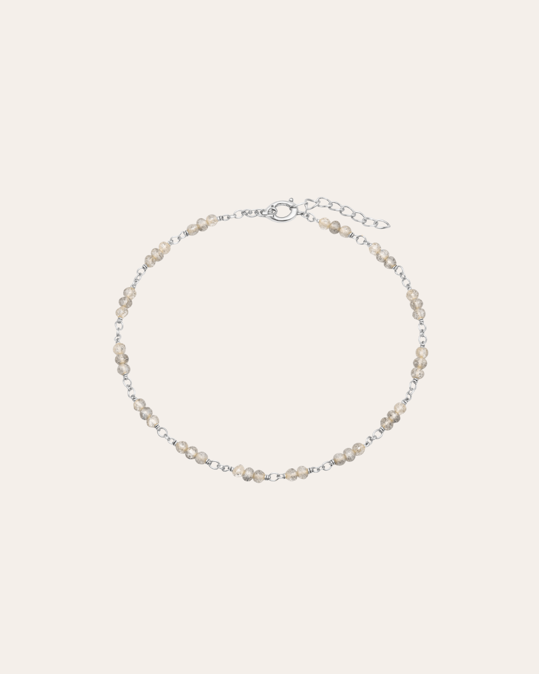 heylove Pulseras PULSERA CHAIN MINERALES LABRADORITA