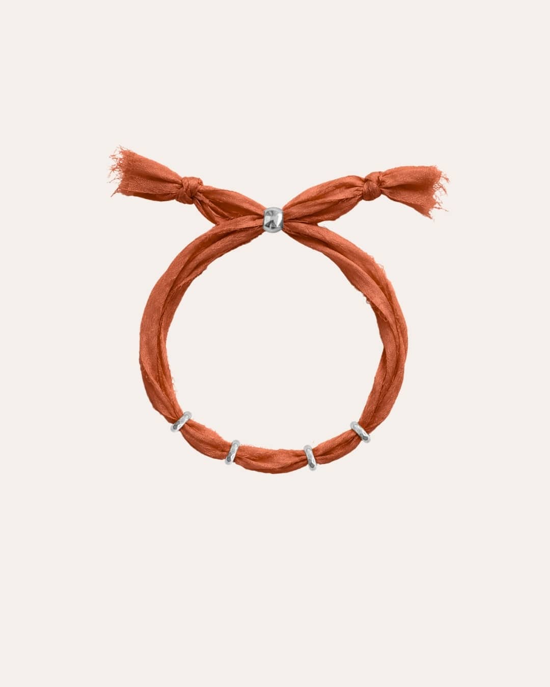 heylove PULSERAS PULSERA SEDA PARA PERSONALIZAR TERRACOTA
