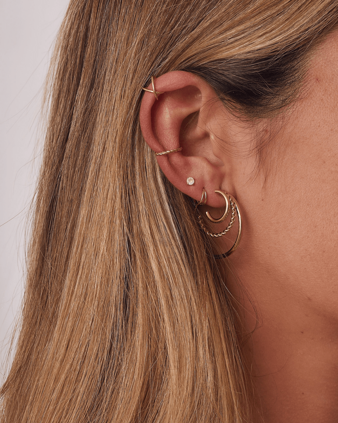 EARCUFFheyloveCross ear cuff | heylove